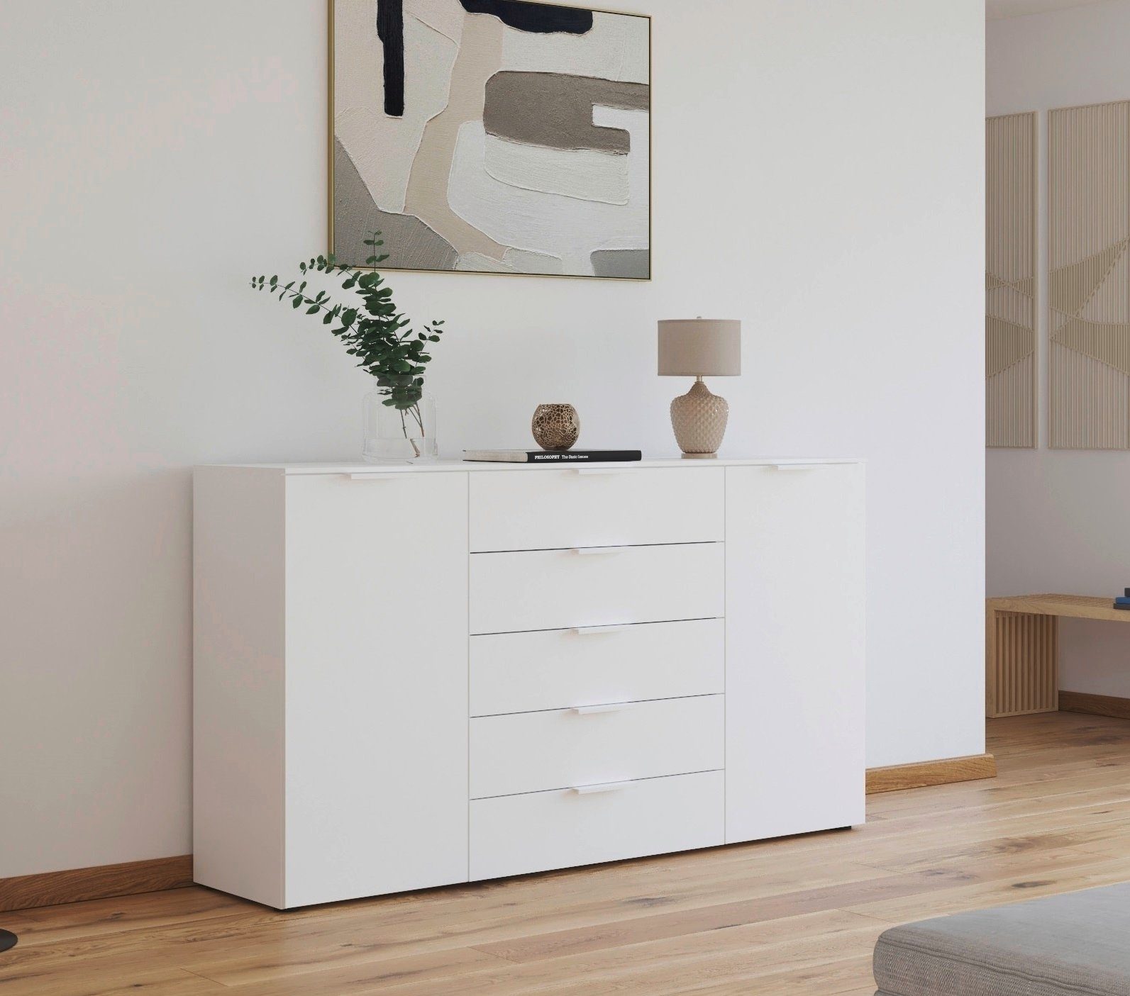 rauch Ladekast Flipp ladekast, waskast, kast bestseller OTTO's Choice 2 deurs met 5 laden en soft-close functie in 2 breedtes