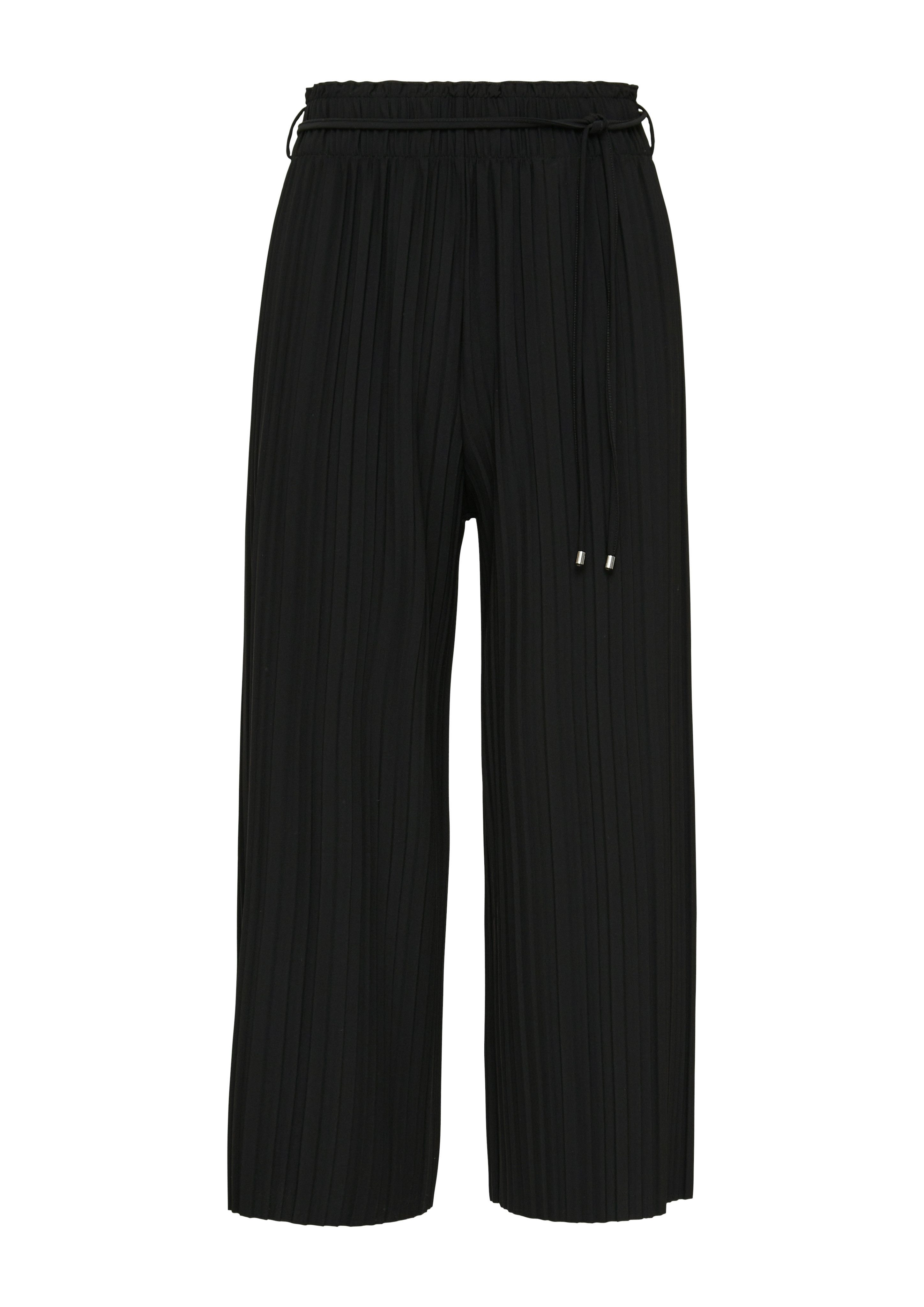 s.Oliver BLACK LABEL Stoffen broek met wide leg