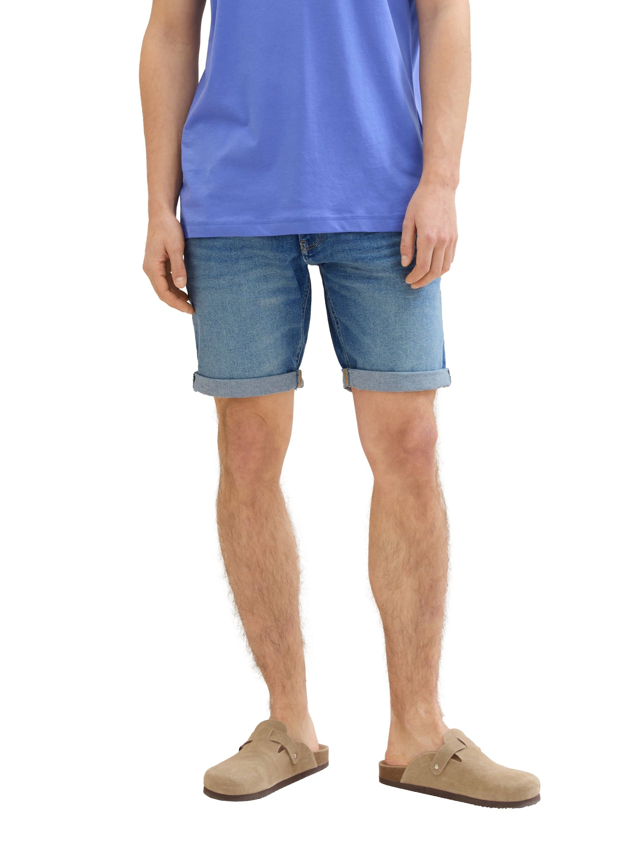 Tom Tailor Denim Jeansshort in 5-pocketsstijl