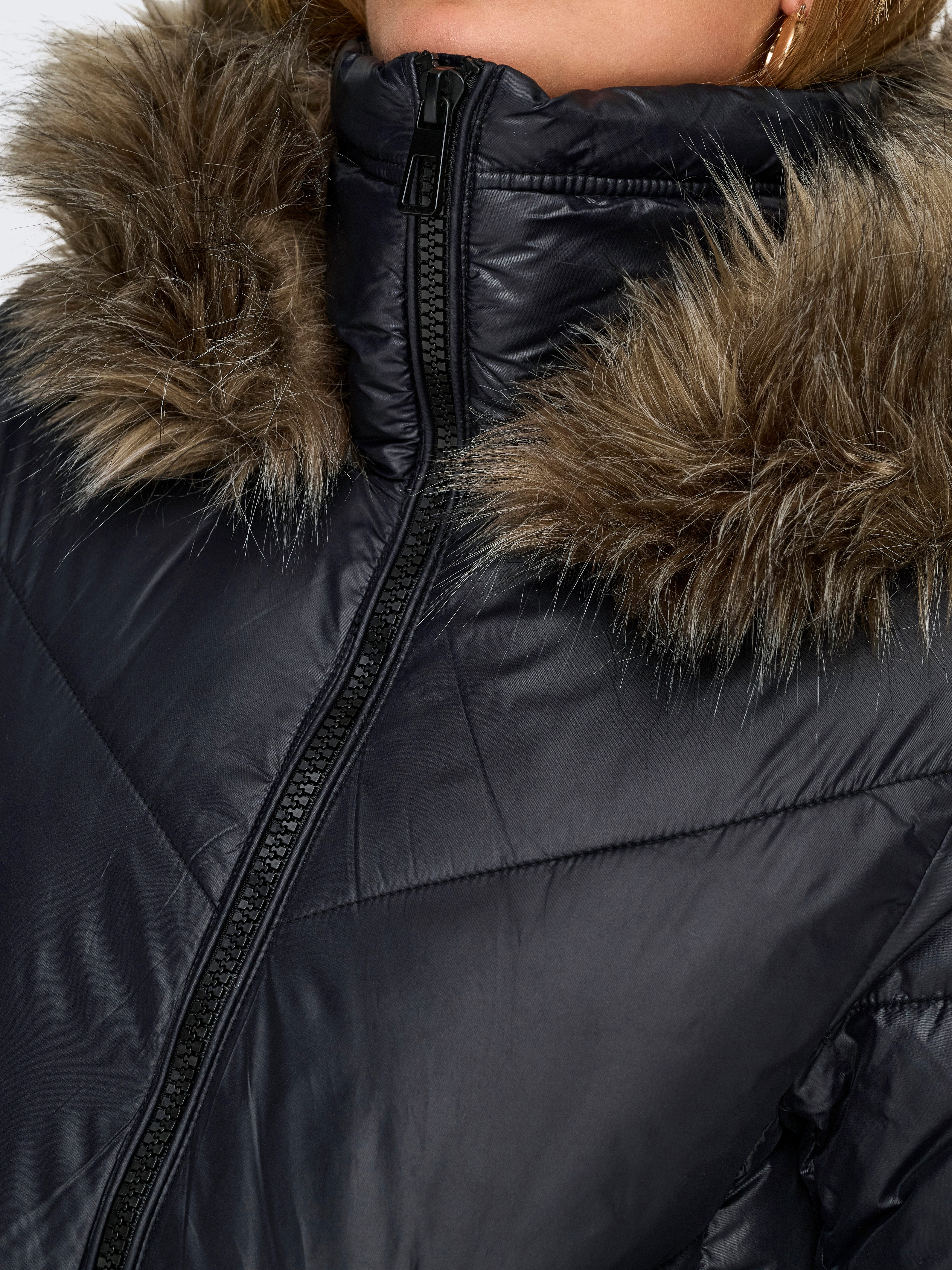 Only Gewatteerde jas ONLFEVER SHORT PUFFER LIFE CC OTW