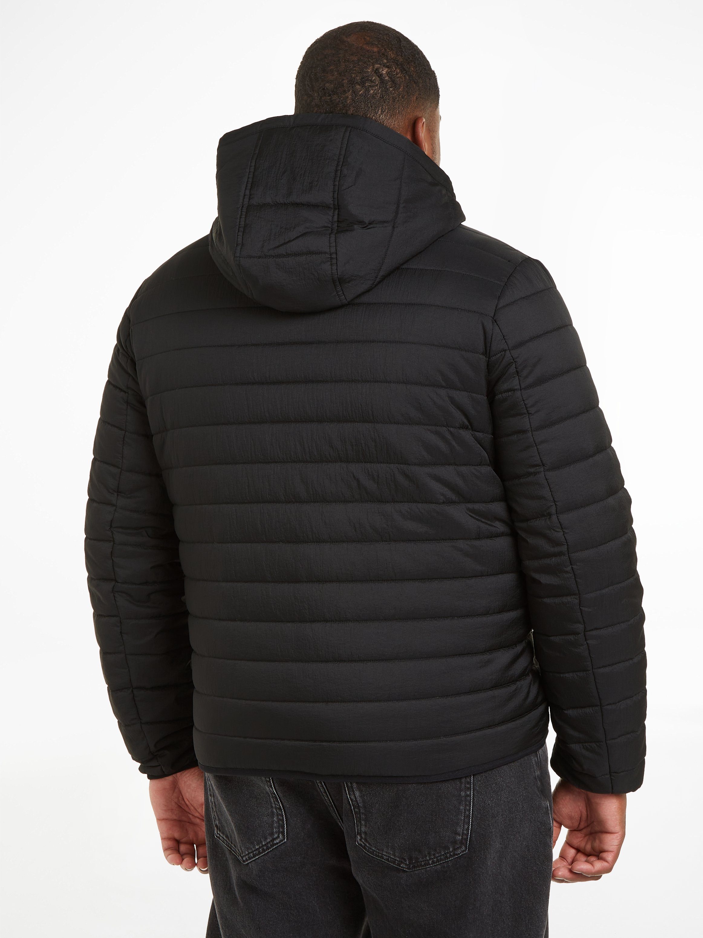Calvin Klein Gewatteerde jas BT_QUILTED CRINKLE JACKET HOOD