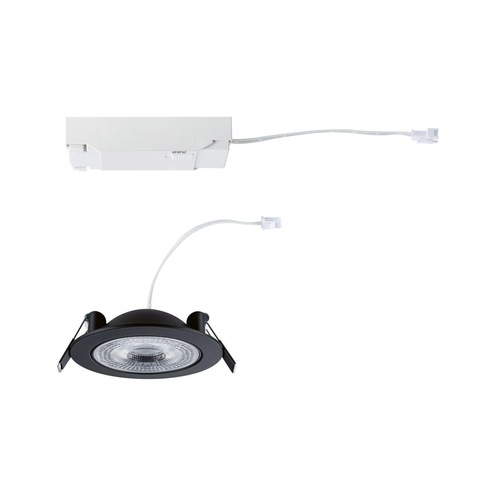 Paulmann Ledinbouwlamp LED inbouwlamp White Select Aumus 5W 700lm 230V 2700 - 6500K Geheugenfunctie, meerdere helderheidsniveaus, kleurwisselaar, kleurregeling (1 stuk)