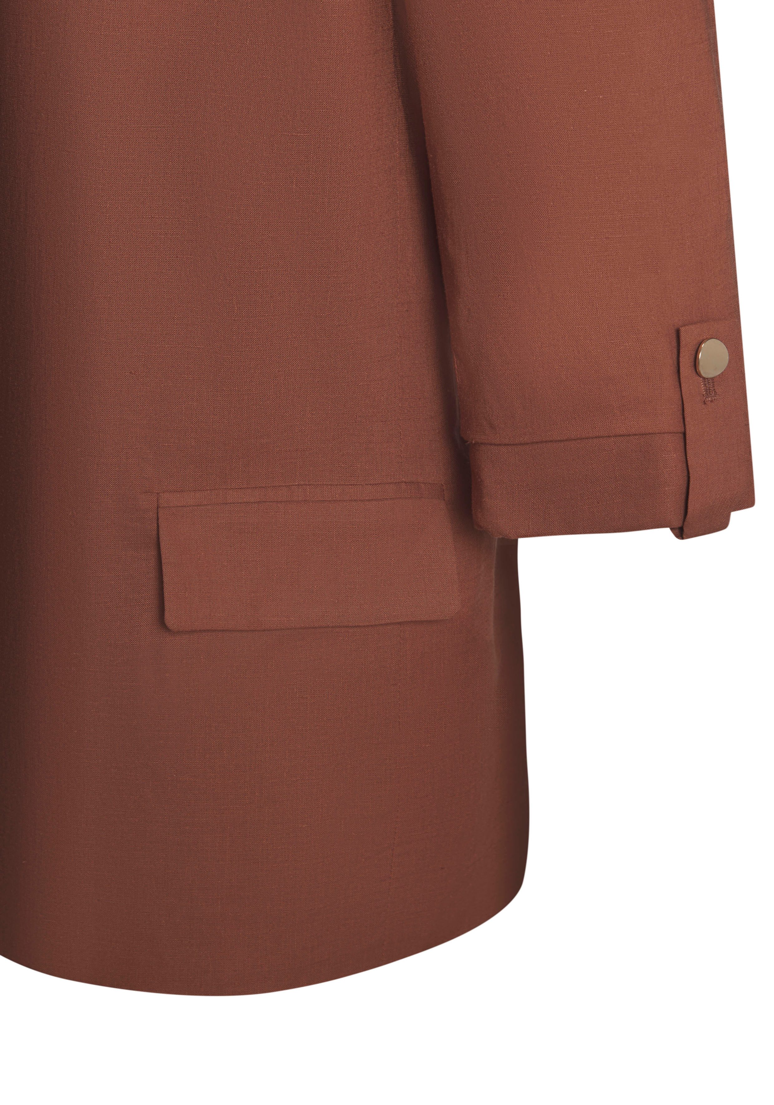 Lascana Lange blazer met aangerimpelde mouwen