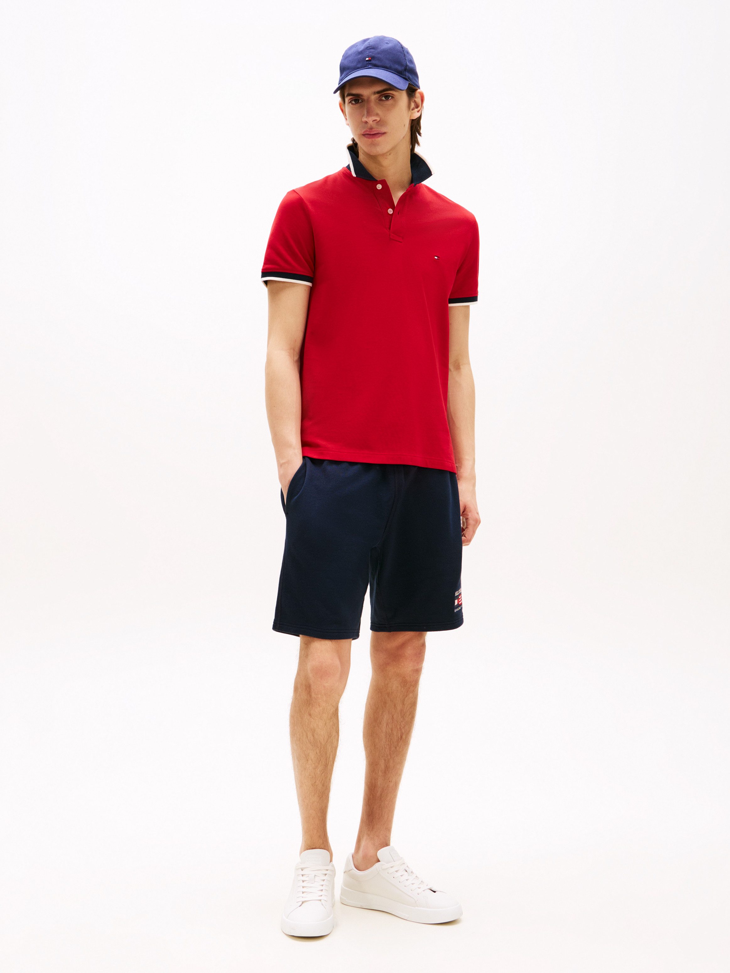 Tommy Hilfiger Poloshirt CONTRAST COLLAR CUFF REG POLO