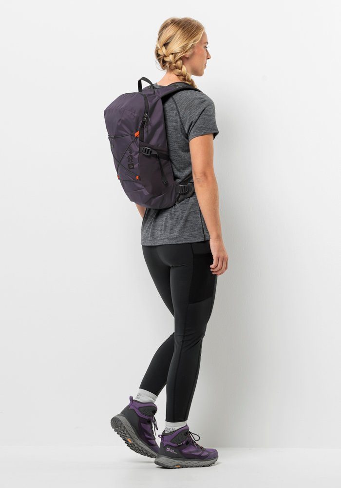 Jack Wolfskin Rugzak CYROX SHAPE 15 unisex rugzakken maat One Size paars
