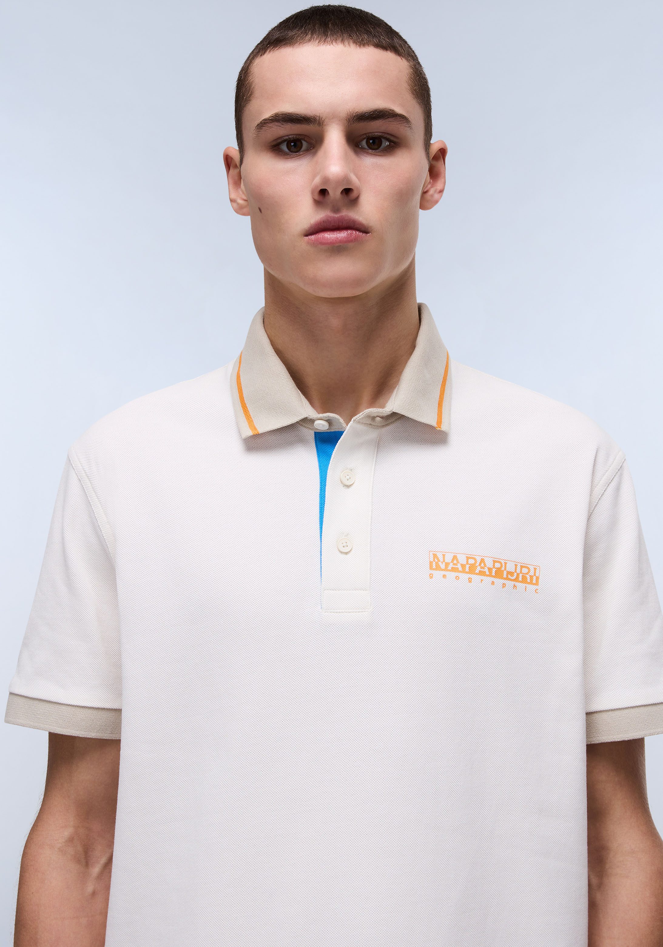 Napapijri Poloshirt E-ZERI SS Met een ronde hals