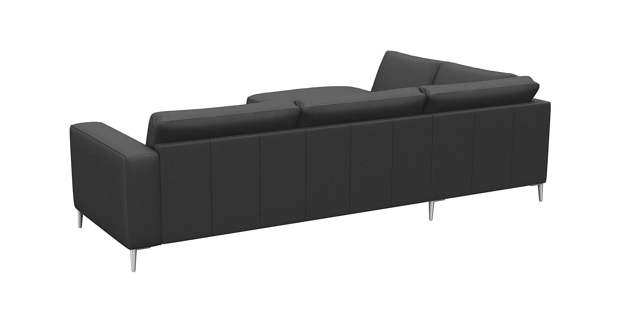FLEXLUX Hoekbank Fiore, super zitcomfort door koudschuim in de zitting, L-vorm