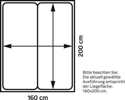 Westfalia Polsterbetten Boxspring met ledverlichting