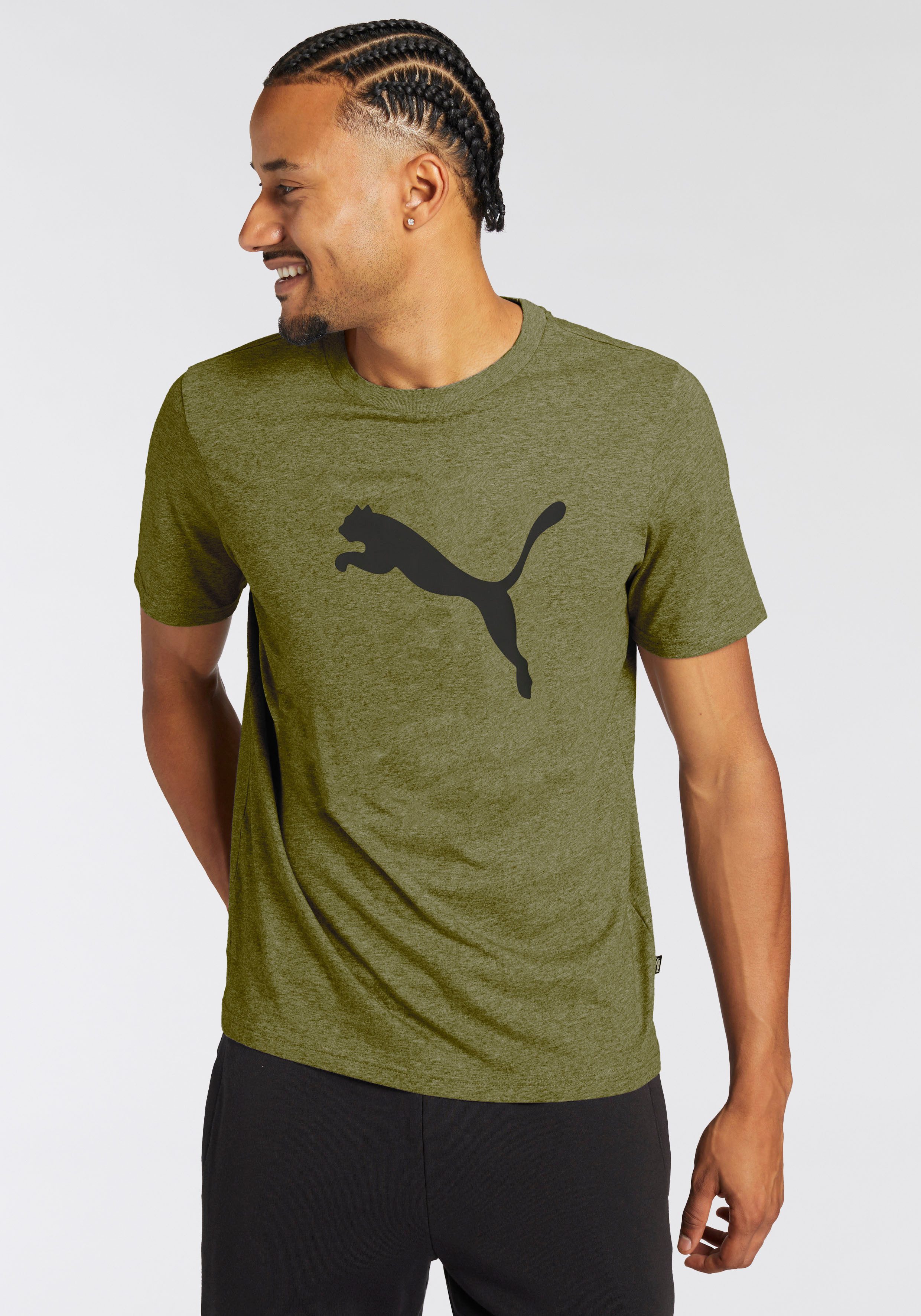 PUMA Trainingsshirt TRAIN FAV HEATHER CAT TEE
