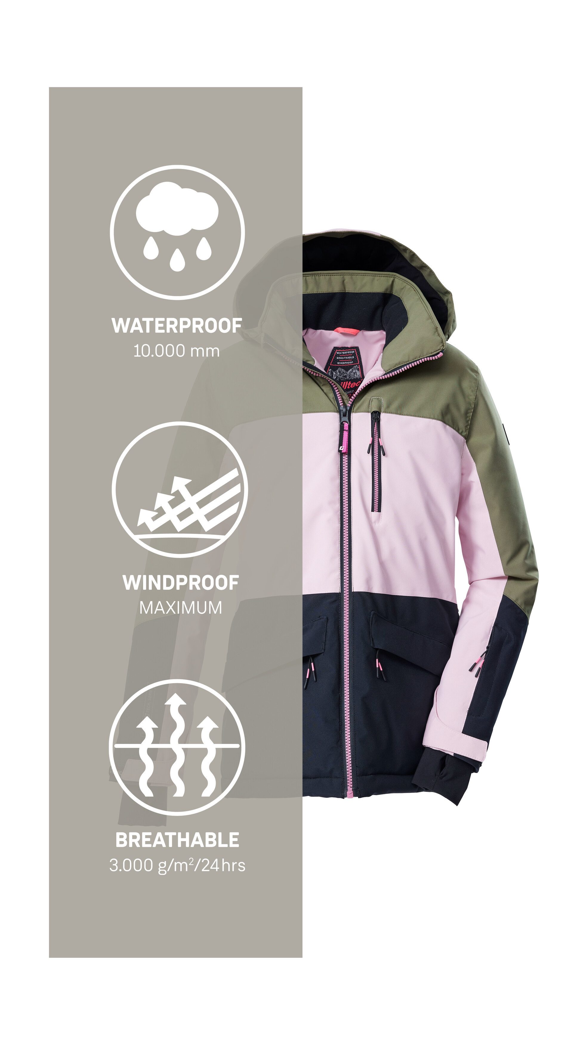 Killtec Ski-jack KSW 208 GRLS SKI JCKT