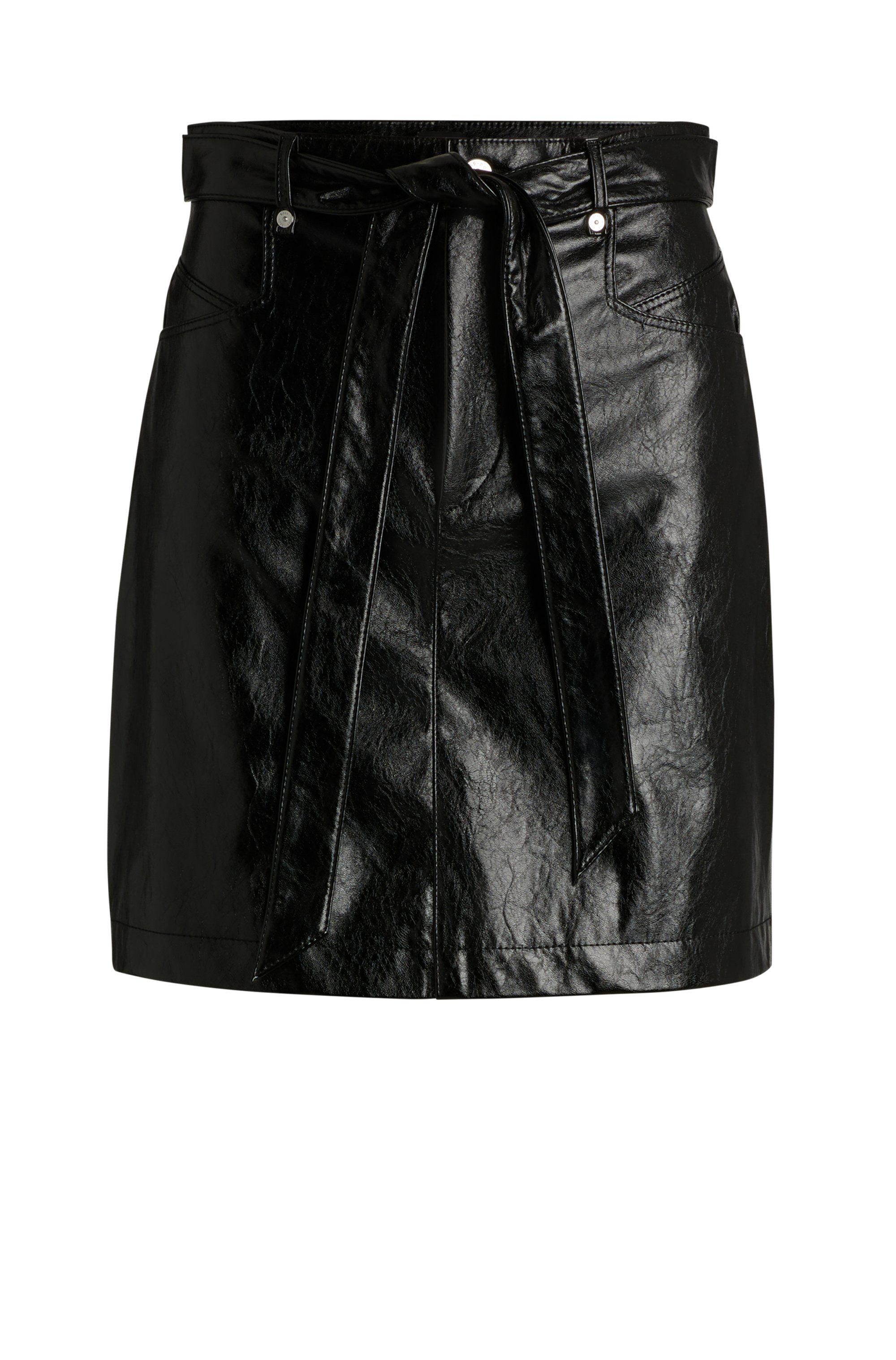 Boss Orange Imitatieleren rok Vemas Premium Damesmode