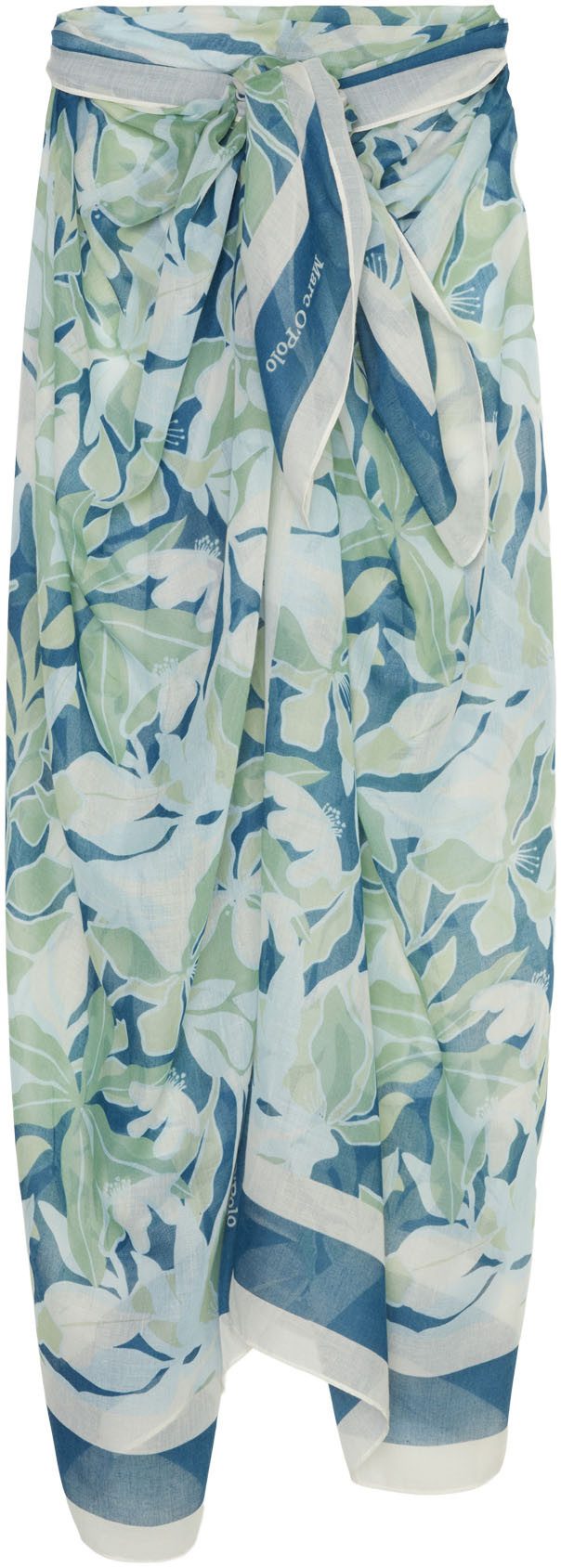 Marc O'Polo XXL-sjaal Multi Floral met veelzijdige draagopties