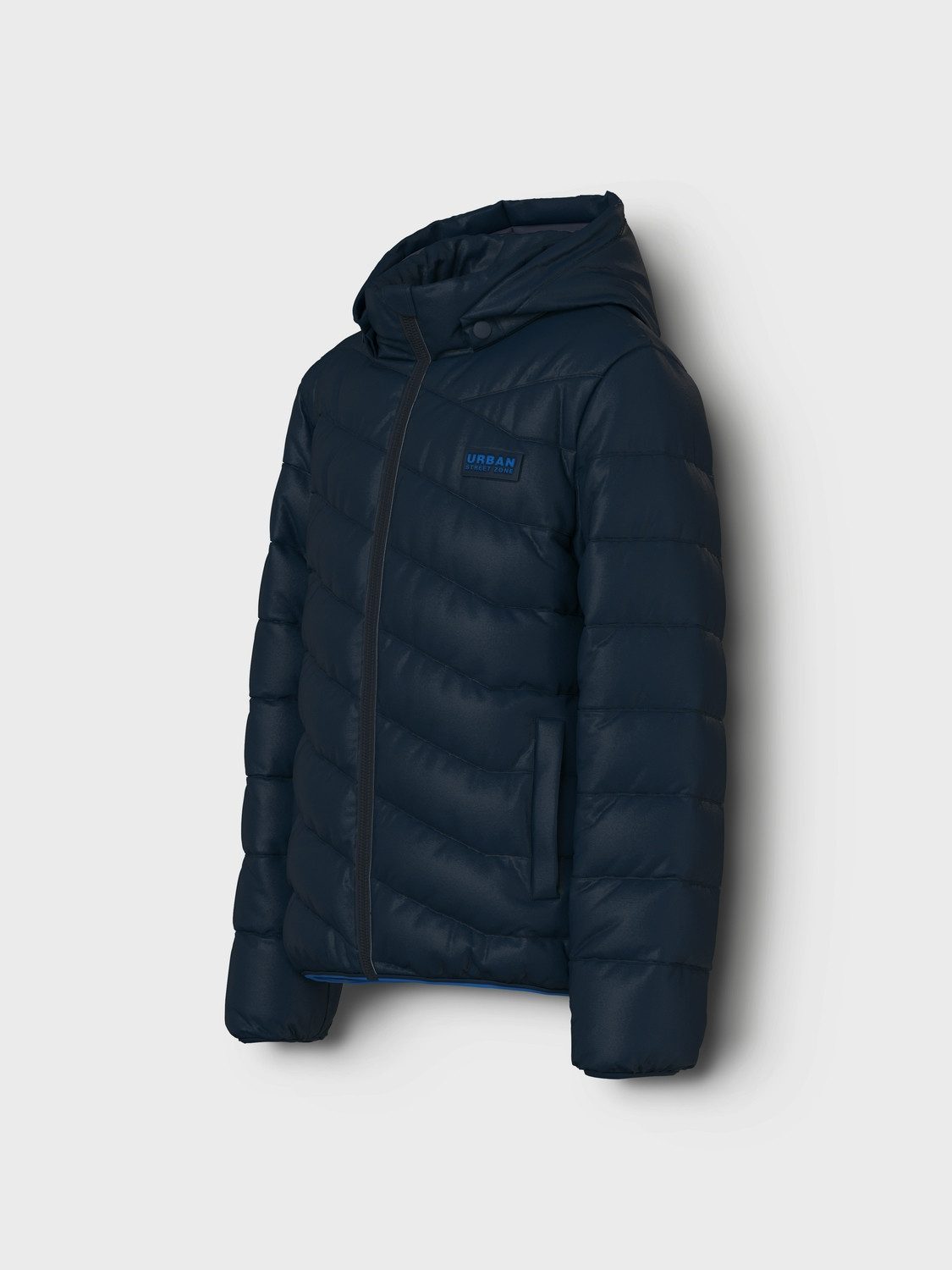 Name It Gewatteerde jas NKMMONAY JACKET PB met reflecterende details