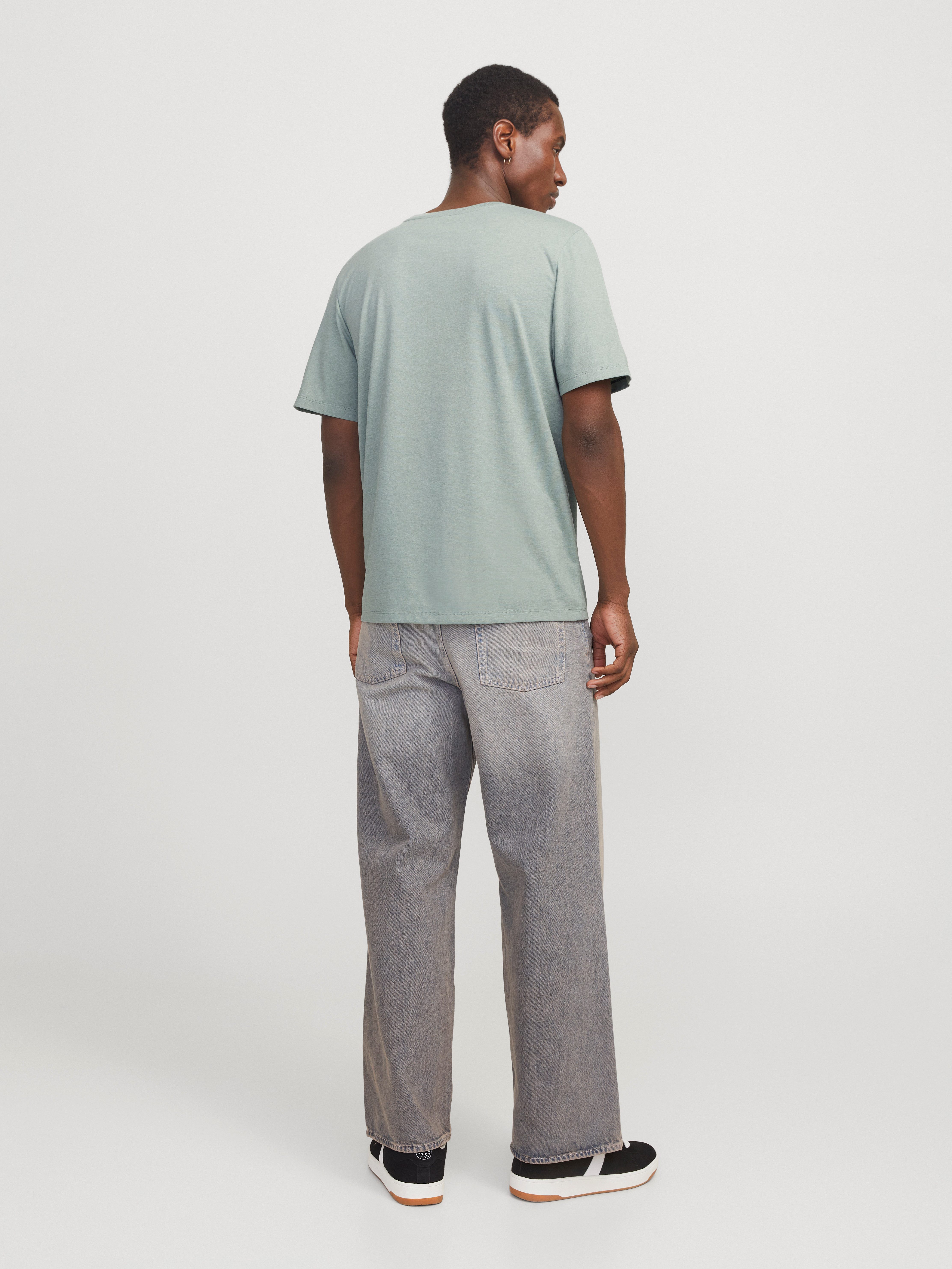 Jack & Jones Shirt met ronde hals JJELOGO TEE SS O-NECK 2 COL SS25 SN