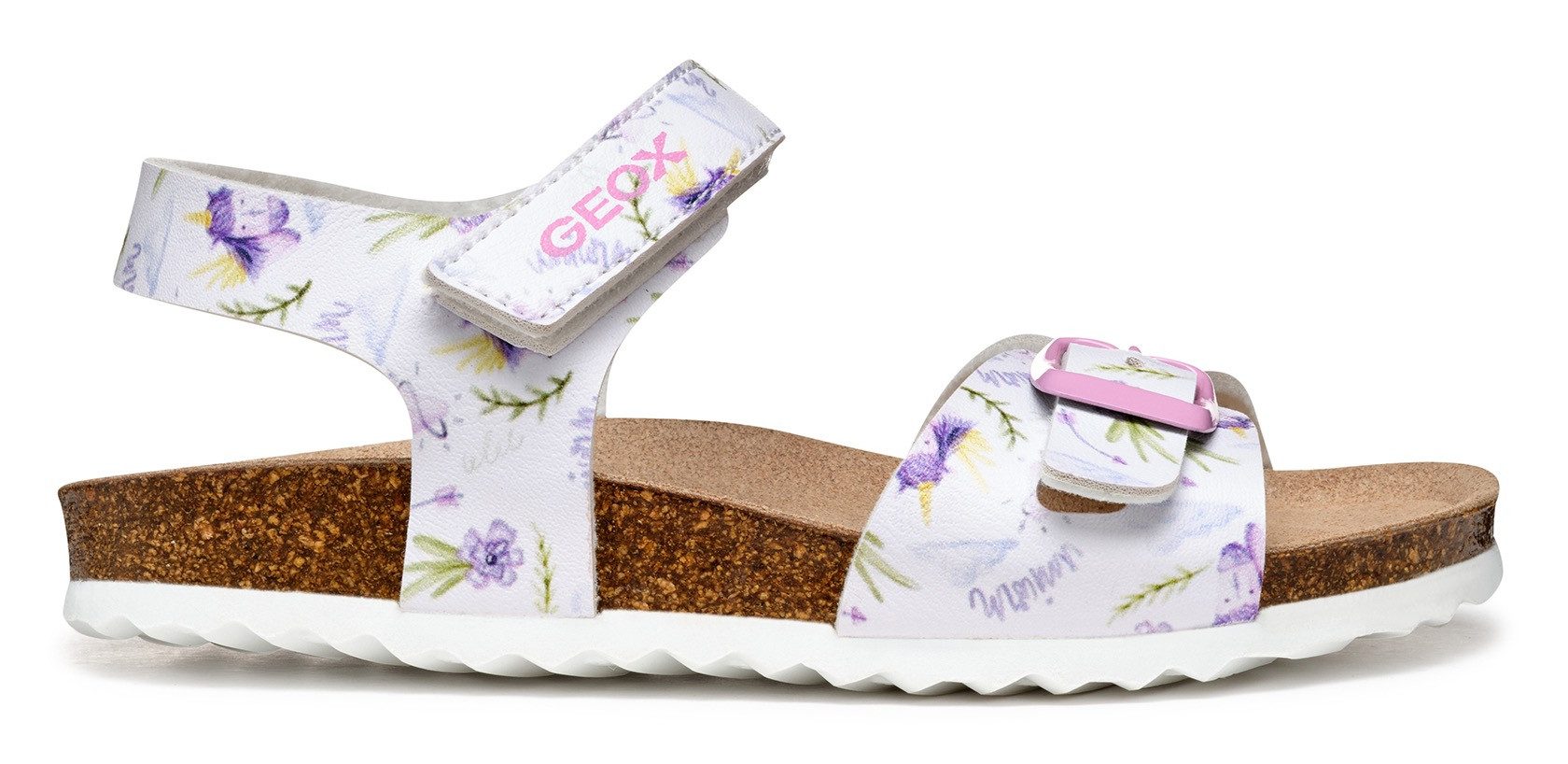 Geox Sandalen J ADRIEL GIRL , meisjes sandaal, zomerschoen met voetbed