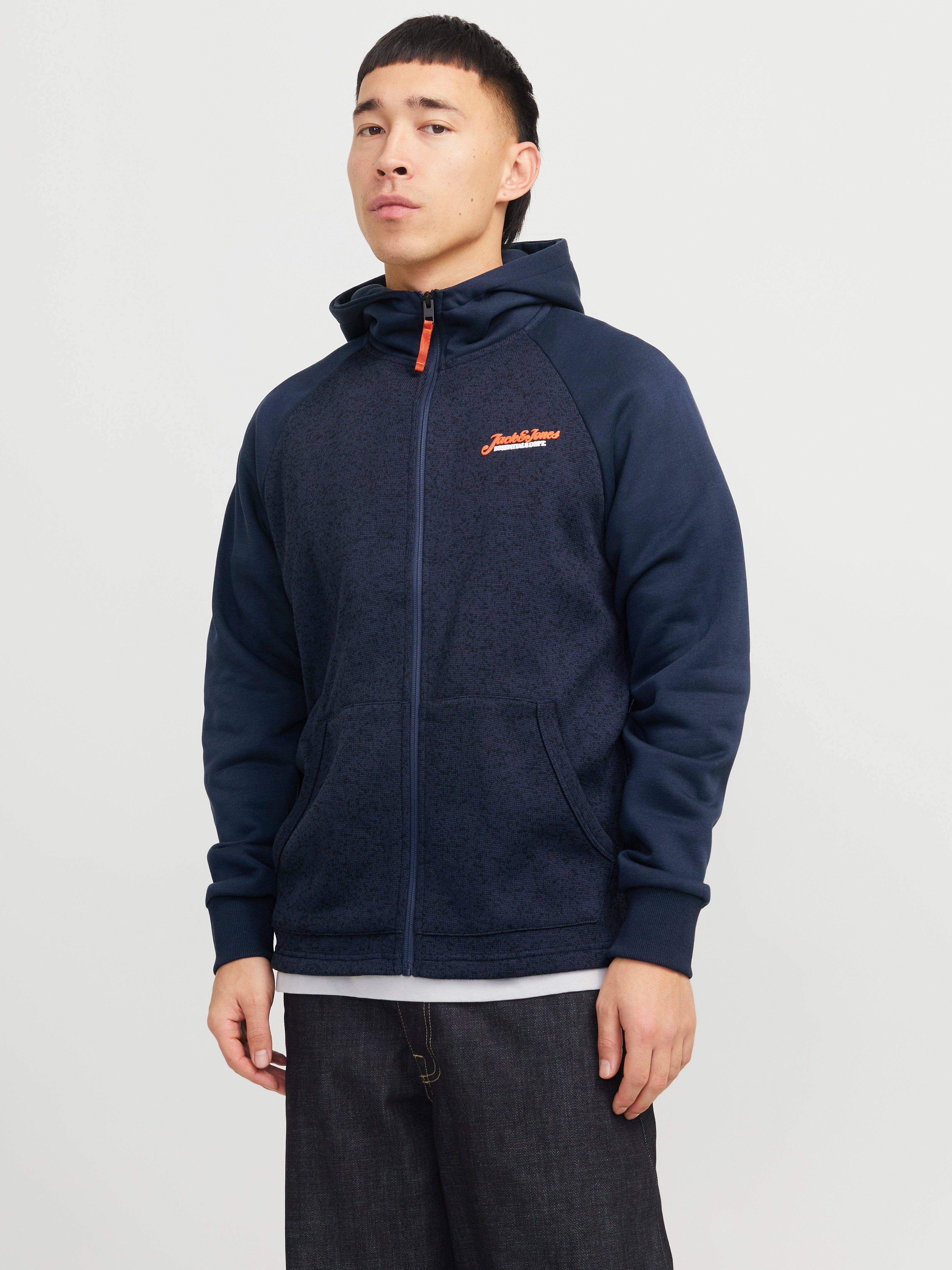 Jack & Jones Capuchonsweatvest JJERIK SWEAT ZIP HOOD