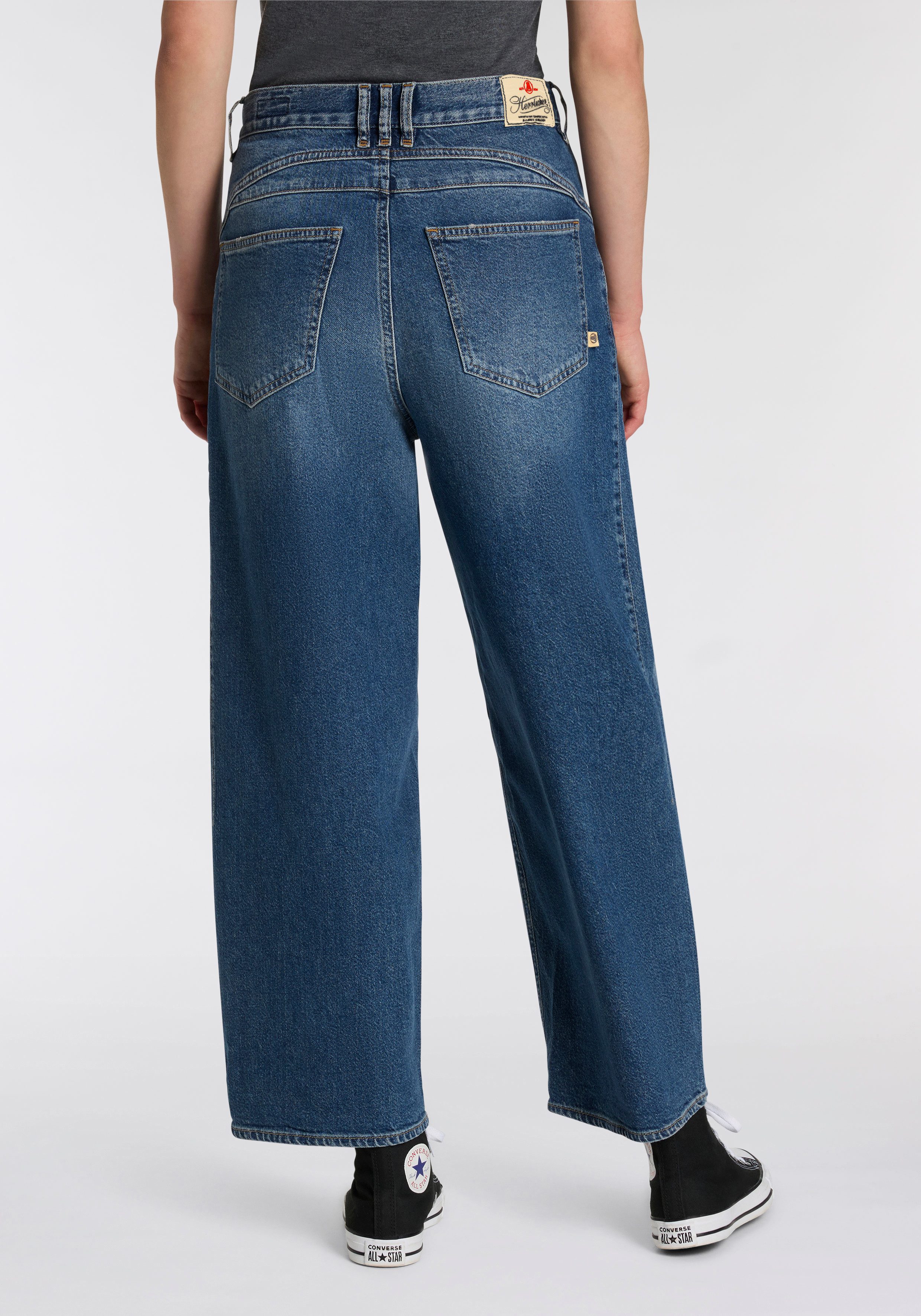 Herrlicher Wijde jeans Barrow Denim
