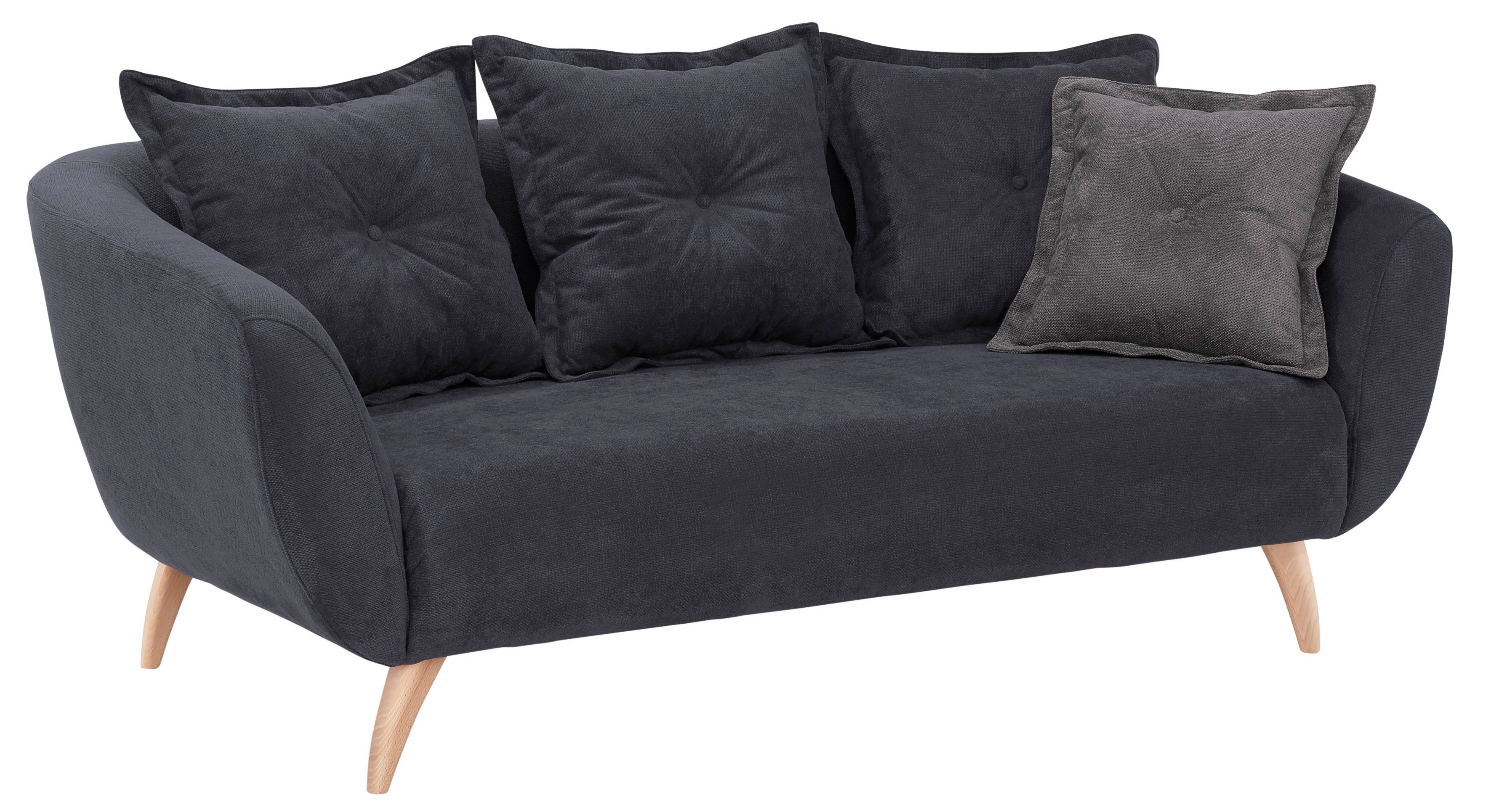Home affaire 2,5-zitsbank Baggio modern en romantisch design, comfortabel