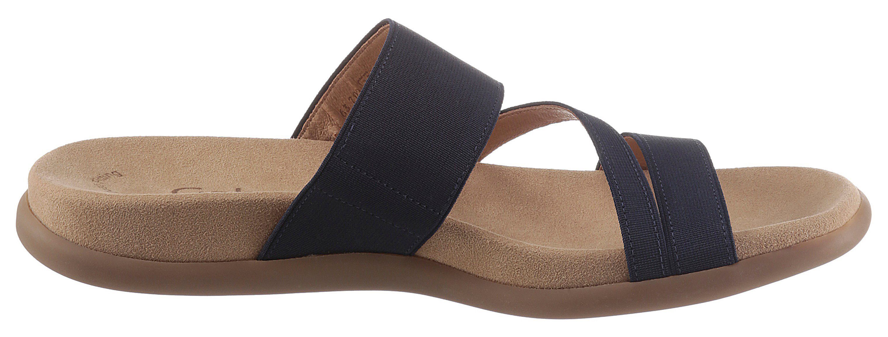 Gabor Slippers sleehak, zomerschoen, pantoffels met ademende leren voering