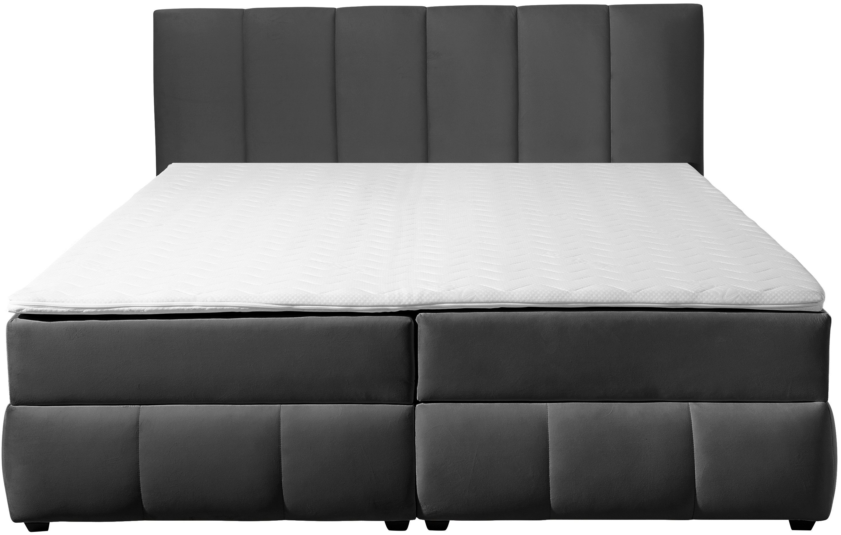 INOSIGN Boxspring Hartley Inclusief bedlade & topper, kiesbaar in H2, H3 of H4