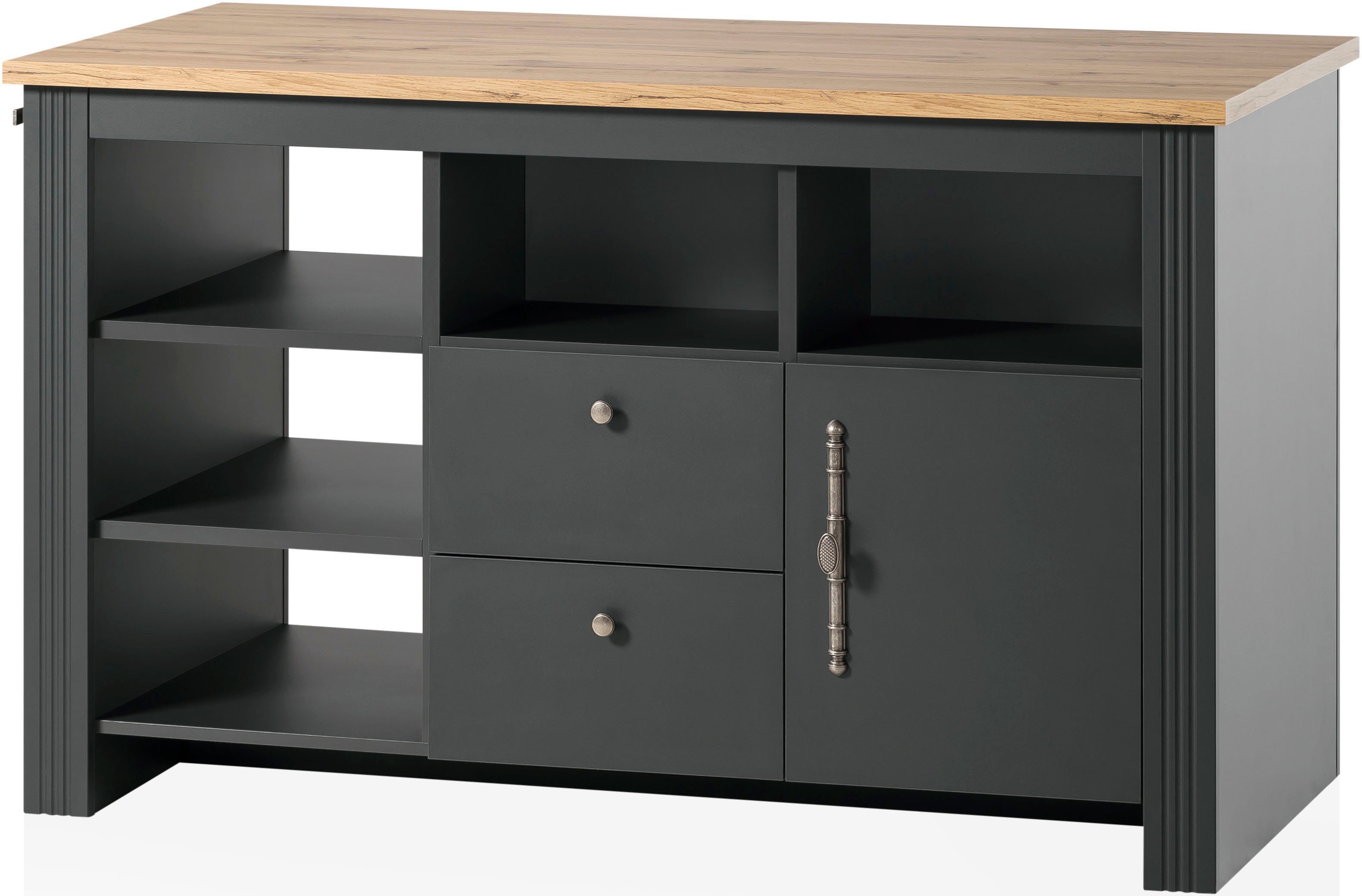 Kochstation Onderkast KS-Westminster Kookeiland vrij plaatsbaar, breedte 150 cm, exclusief by Otto