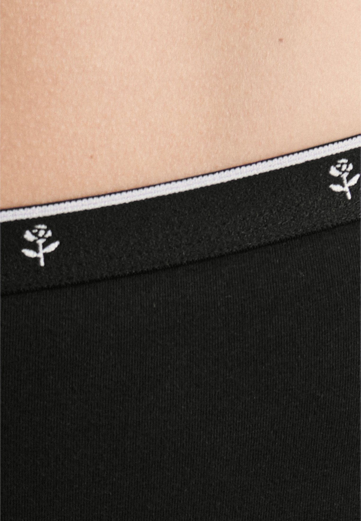 seidensticker Slip Zwarte roos