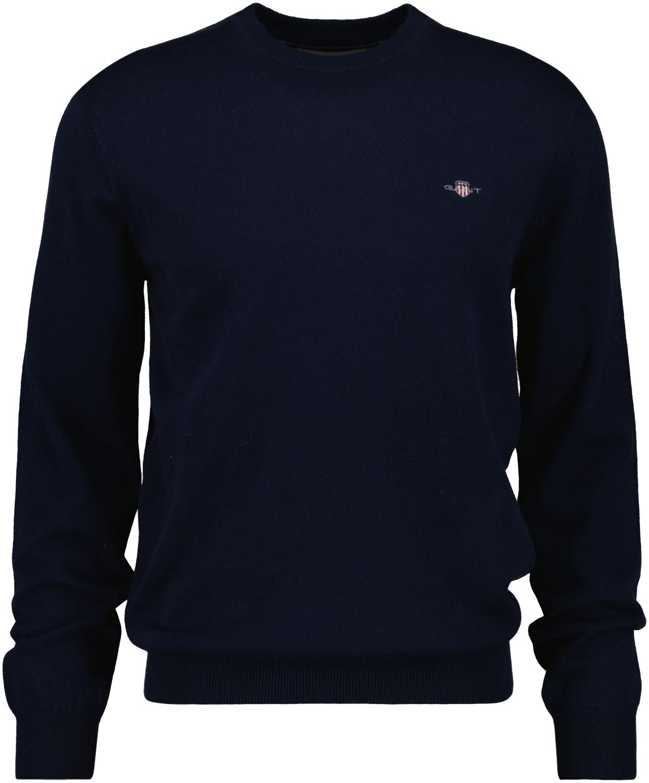 Gant Avondblauwe Gebreide Trui Dames Casual Stijl Blue Dames