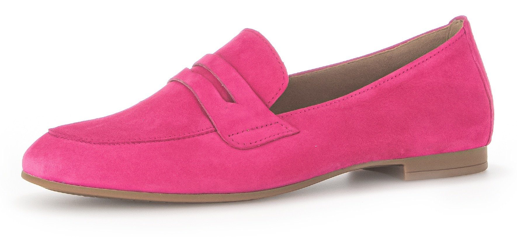 Gabor Loafers Slipper, business schoen met versierband en blokhak