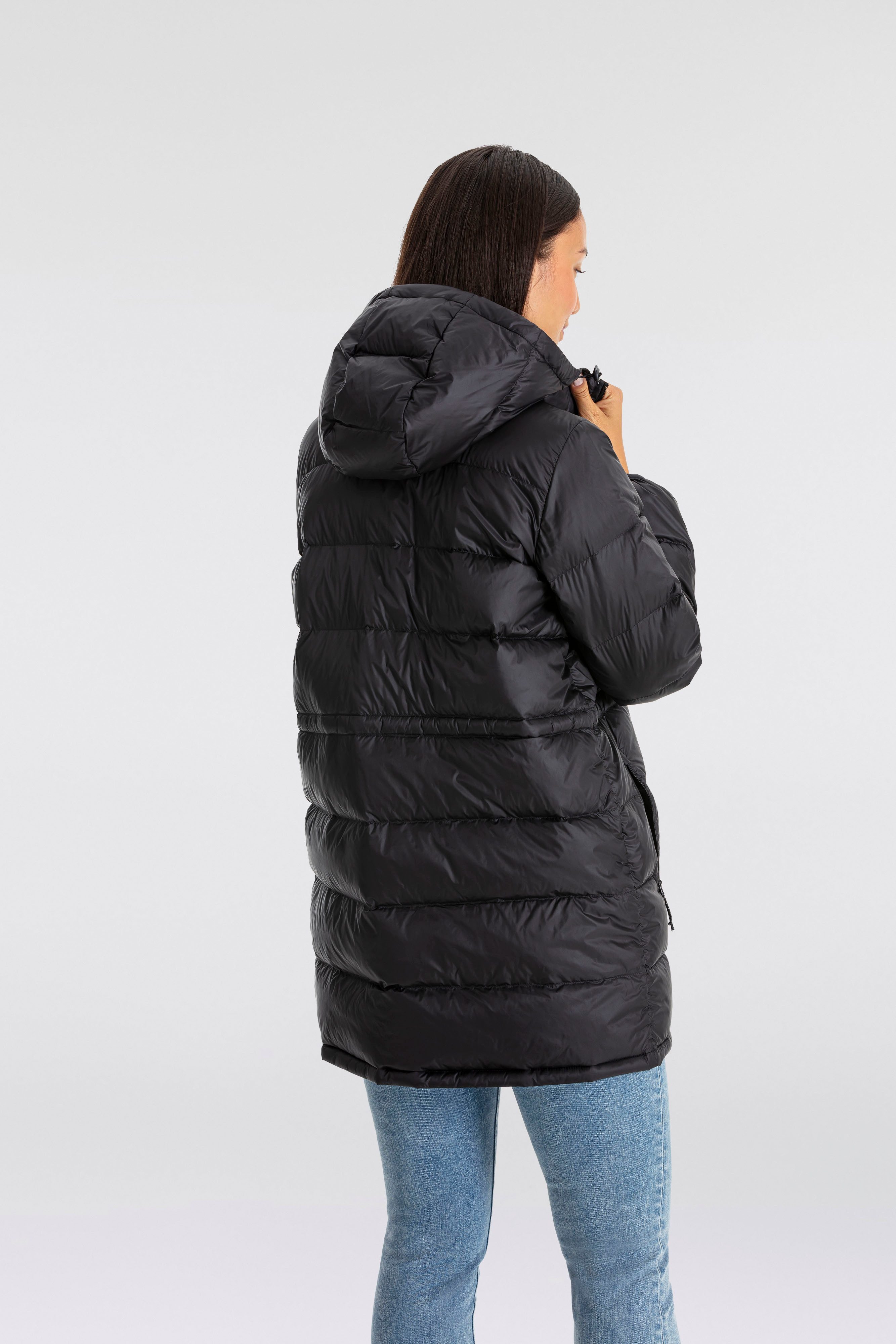 Levi's Gewatteerde jas POLLY MIDI PUFFER met praktische zakken
