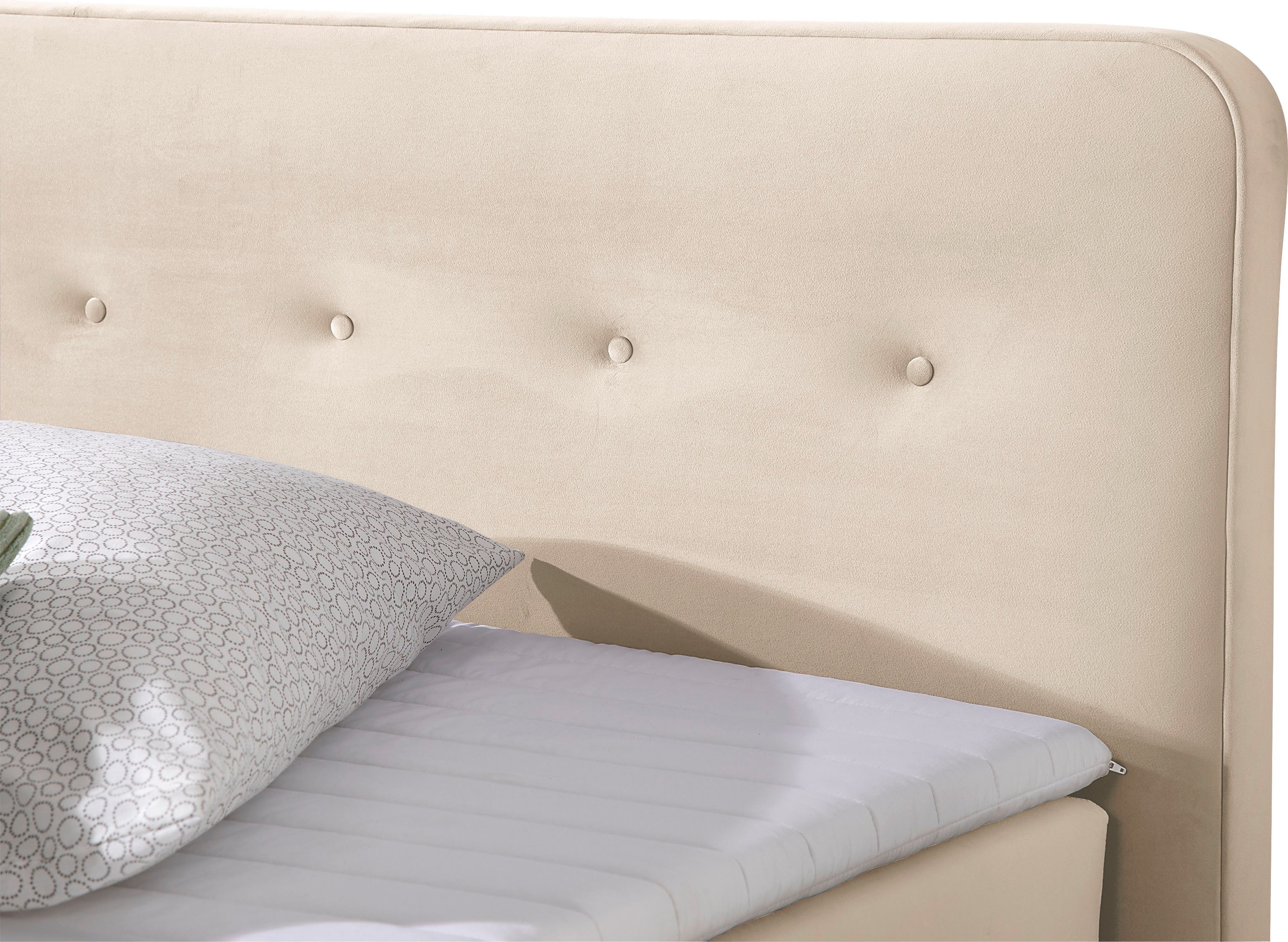 Home affaire Boxspring Fargo in extra lang 220 cm, met topmatras, 3 uitvoeringen, 4, breedten
