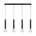 britop lighting hanglamp barrel hanglamp, modern design, van metaal, bijpassende lm e27 - exclusief, made in europe zwart