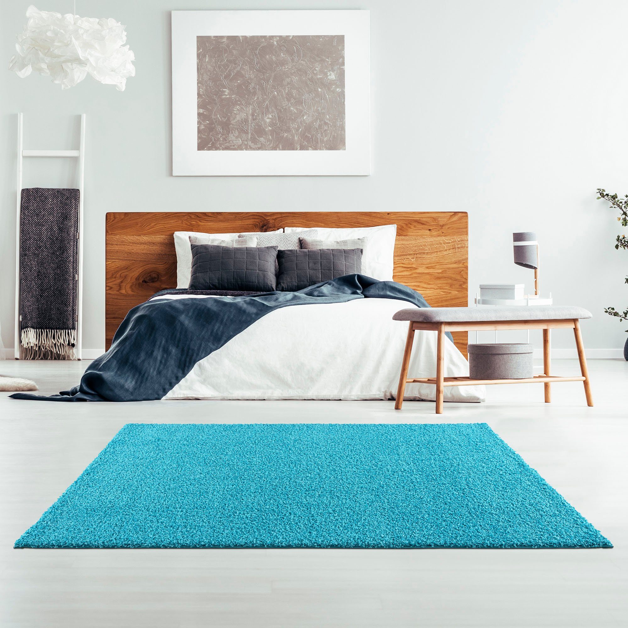 SANAT HALI Hoogpolig vloerkleed LOCA Woonkamer, lange pool, shaggy, slaapkamer