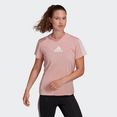 adidas t-shirt aeroready made for training cotton-touch roze