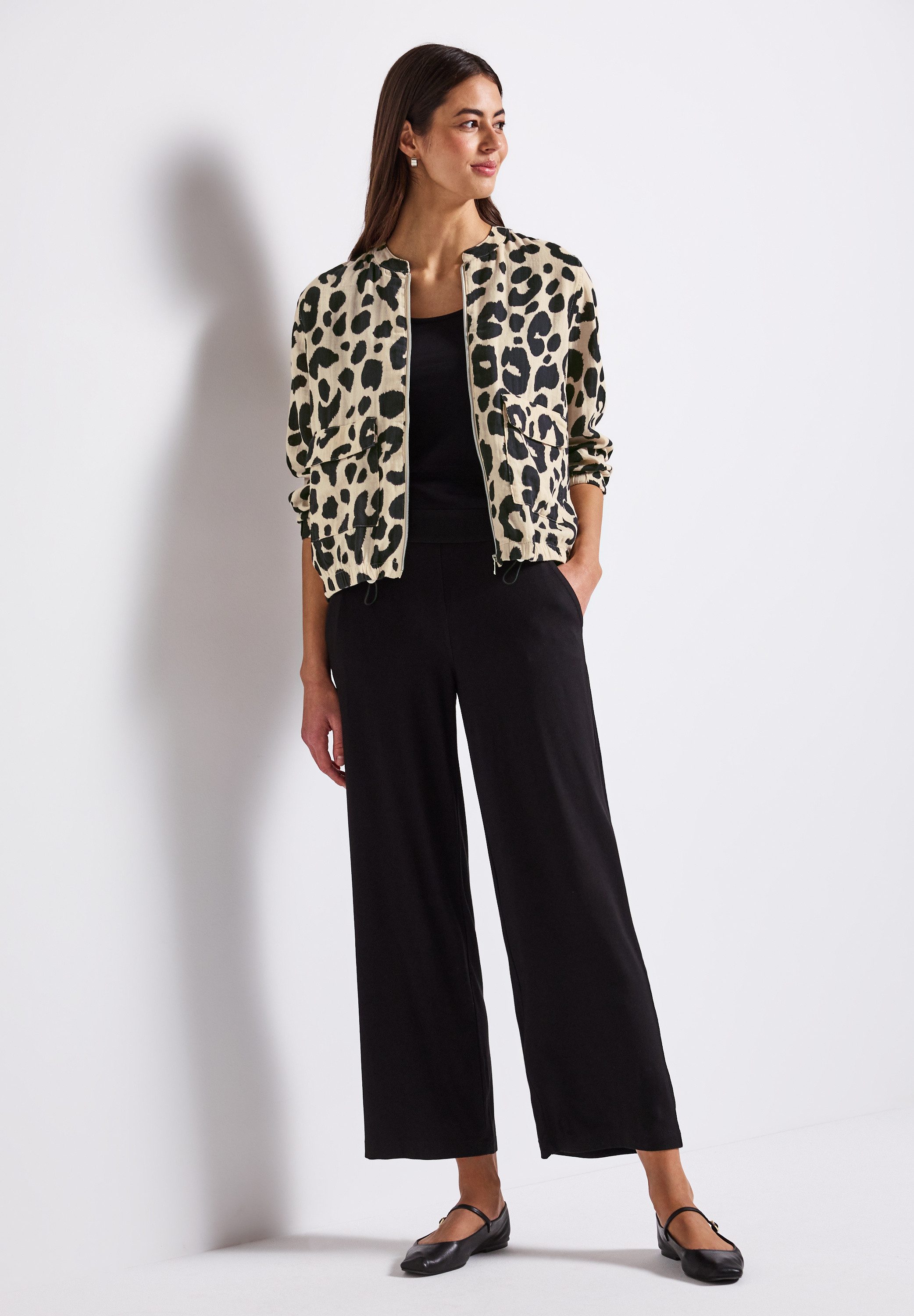 STREET ONE Blouson met animal-print