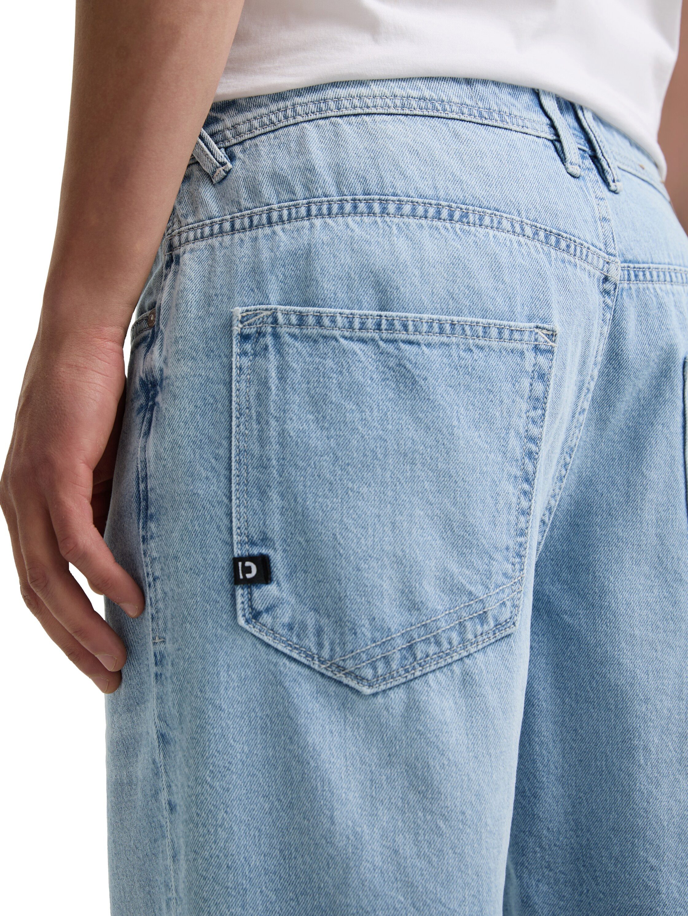 Tom Tailor Denim Jeansshort WAYLEN in five-pocketsstijl