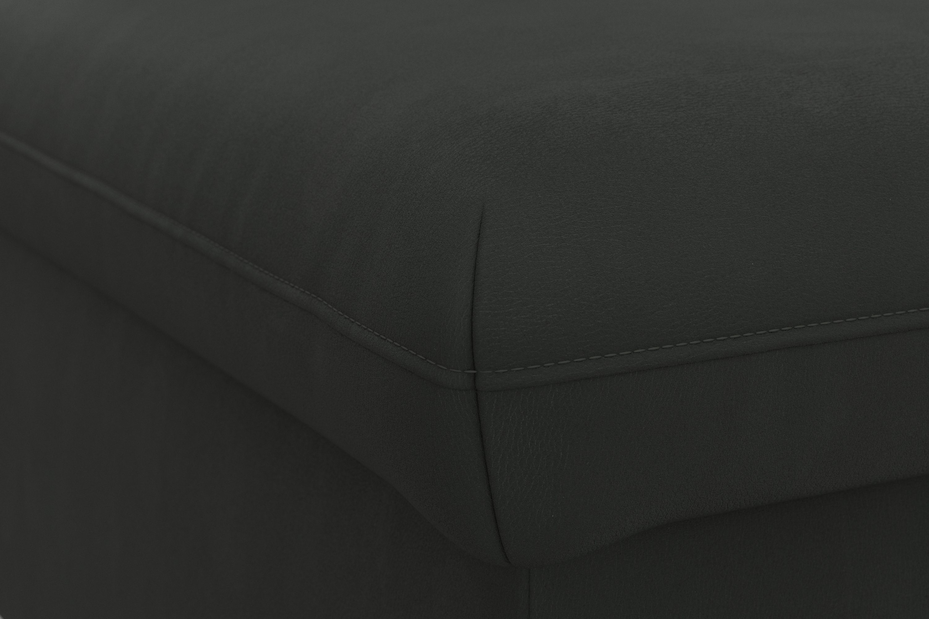 DOMO collection Hocker Topmatras met golfvering, op kunststof glijders