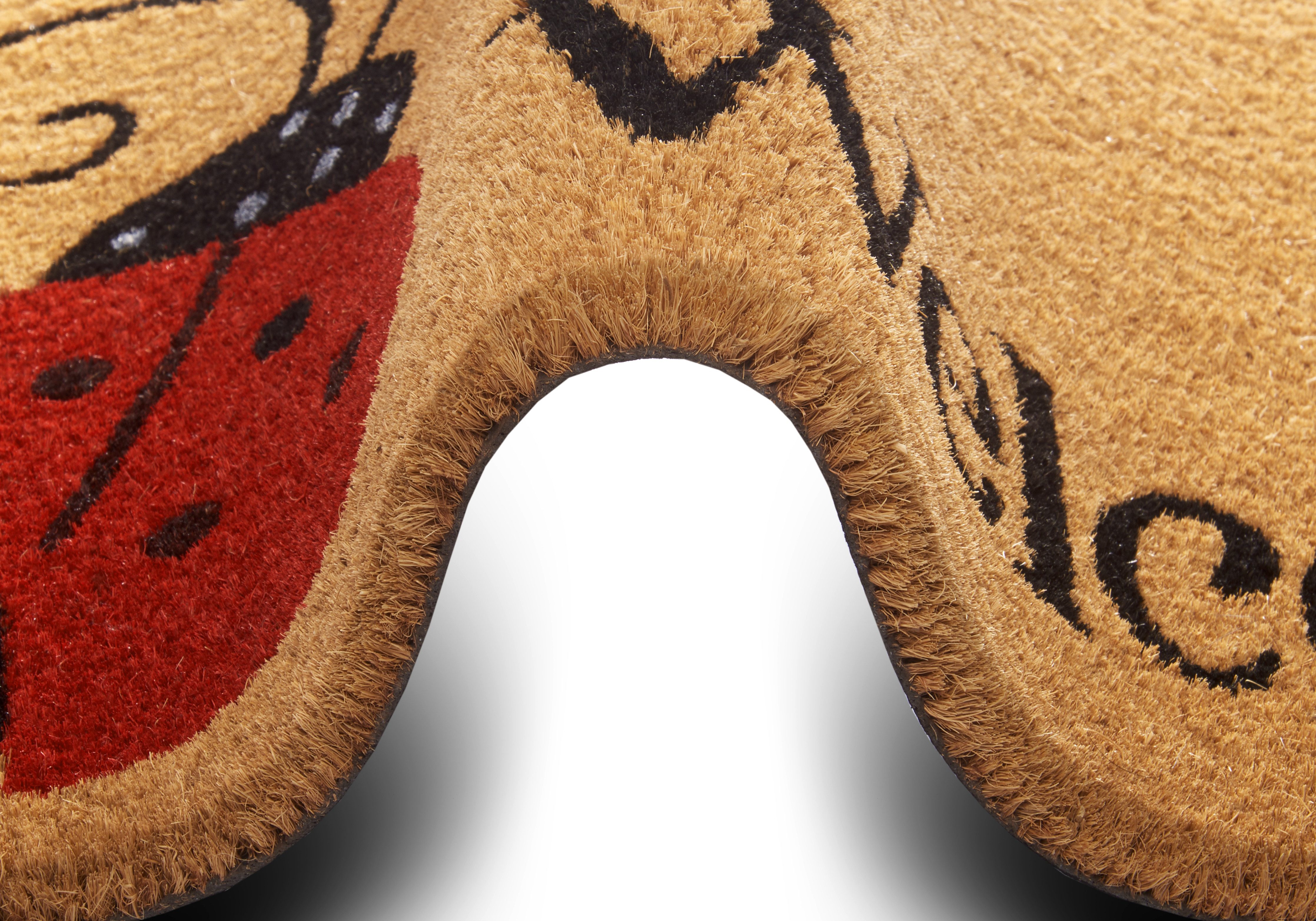 HANSE Home Mat Lady Beetle, deurmat Kokos, vuilopvangmat, outdoor, antislip, binnen, kokosmat, gang