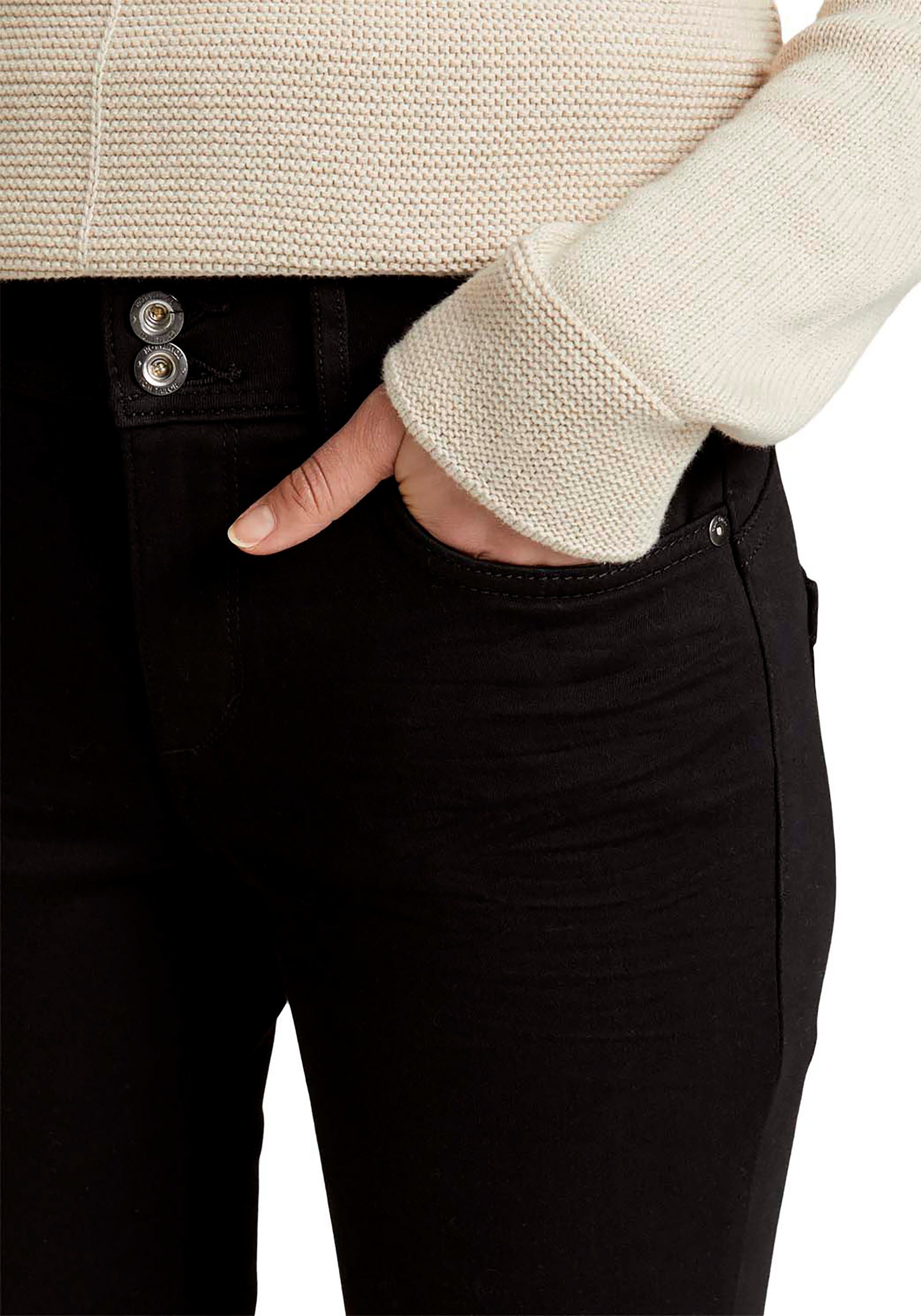 Tom Tailor Skinny fit jeans Alexa Skinny met een dubbele knoopsluiting