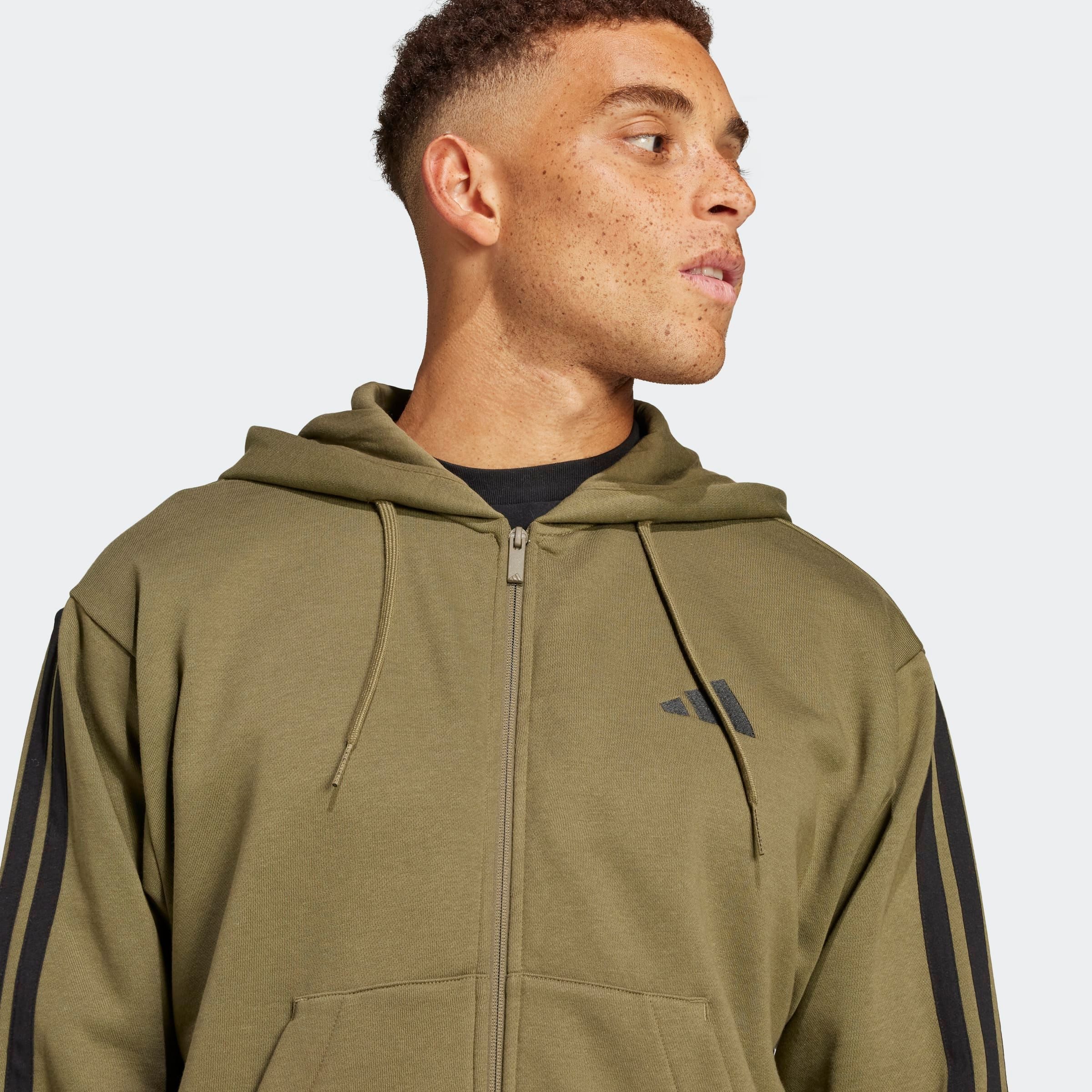 adidas Sportswear Sweatshirt M 3S FL FZ HD