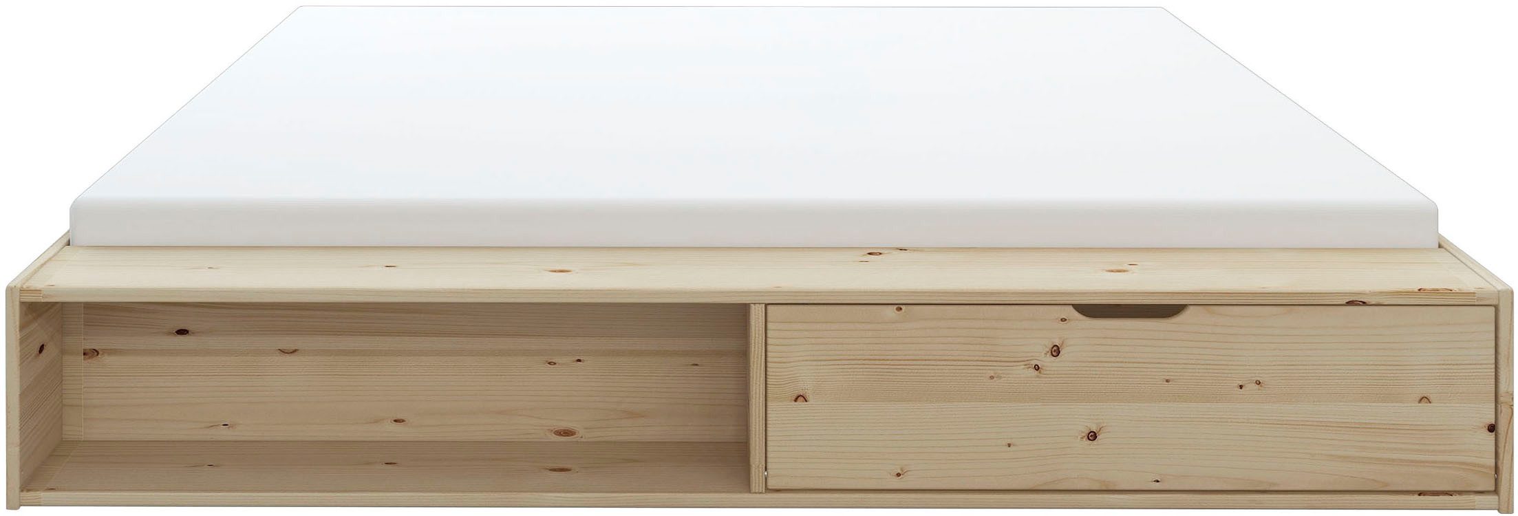 Home affaire Massief houten ledikant Erno, OTTOs keuze, BESTSELLER, opbergbank futonbed, 275KG belastbaar