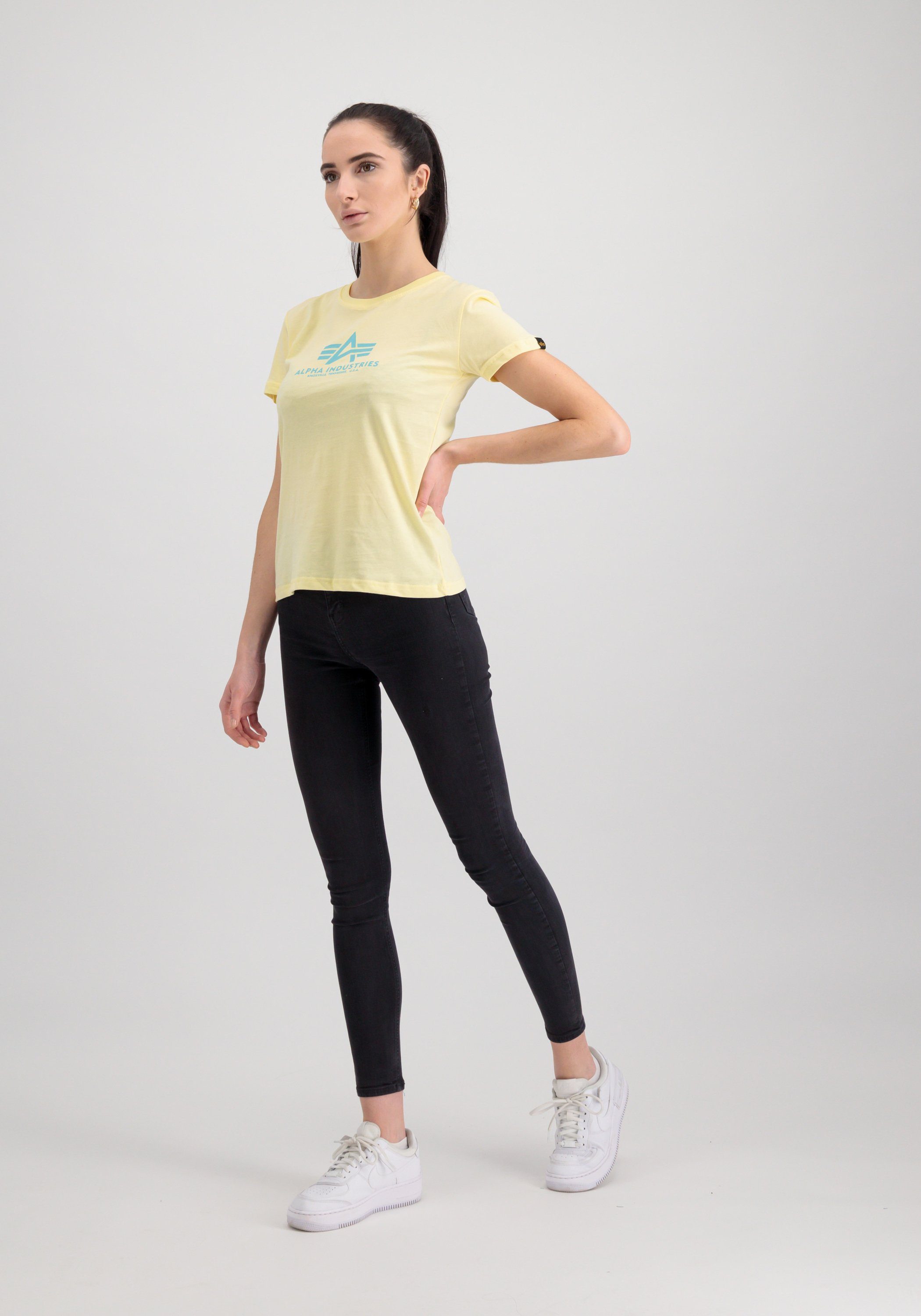 Alpha Industries T-shirt Alpha Industries Women - T-Shirts New Basic T-Shirt BL W