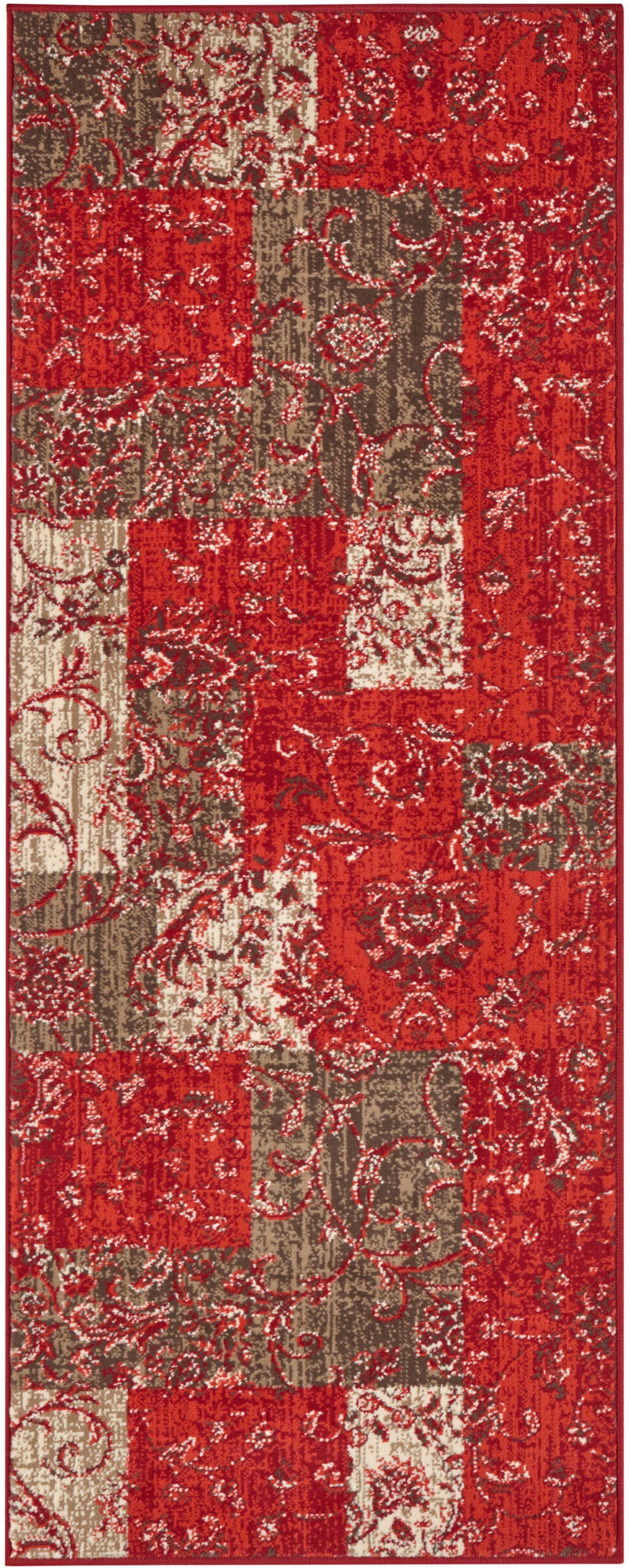 HANSE Home Loper Kirie Patchwork, korte pool, loper, modern, vintage, woonkamer, hal