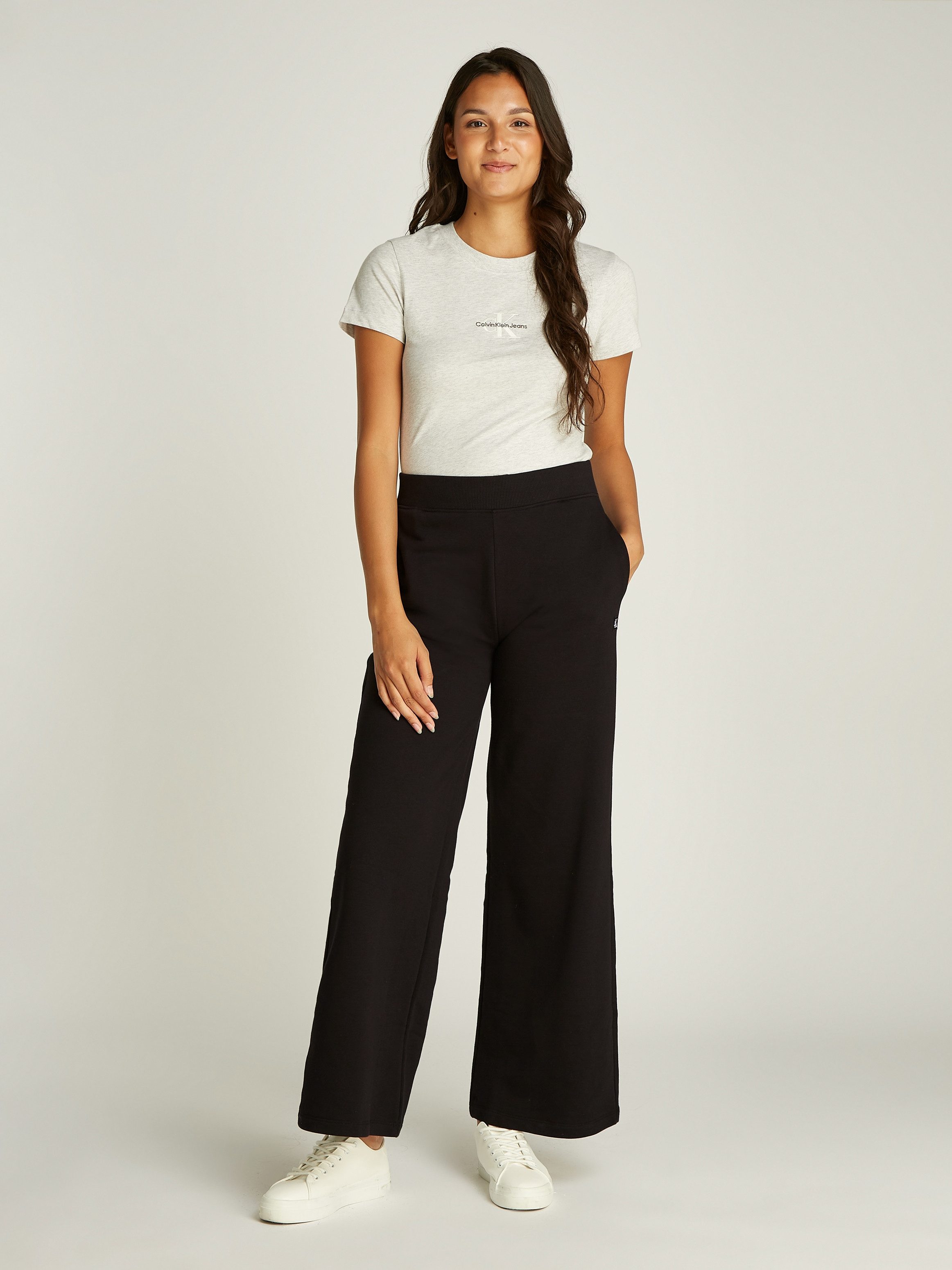 Calvin Klein Sweatbroek CK EMBRO BADGE KNIT PANT