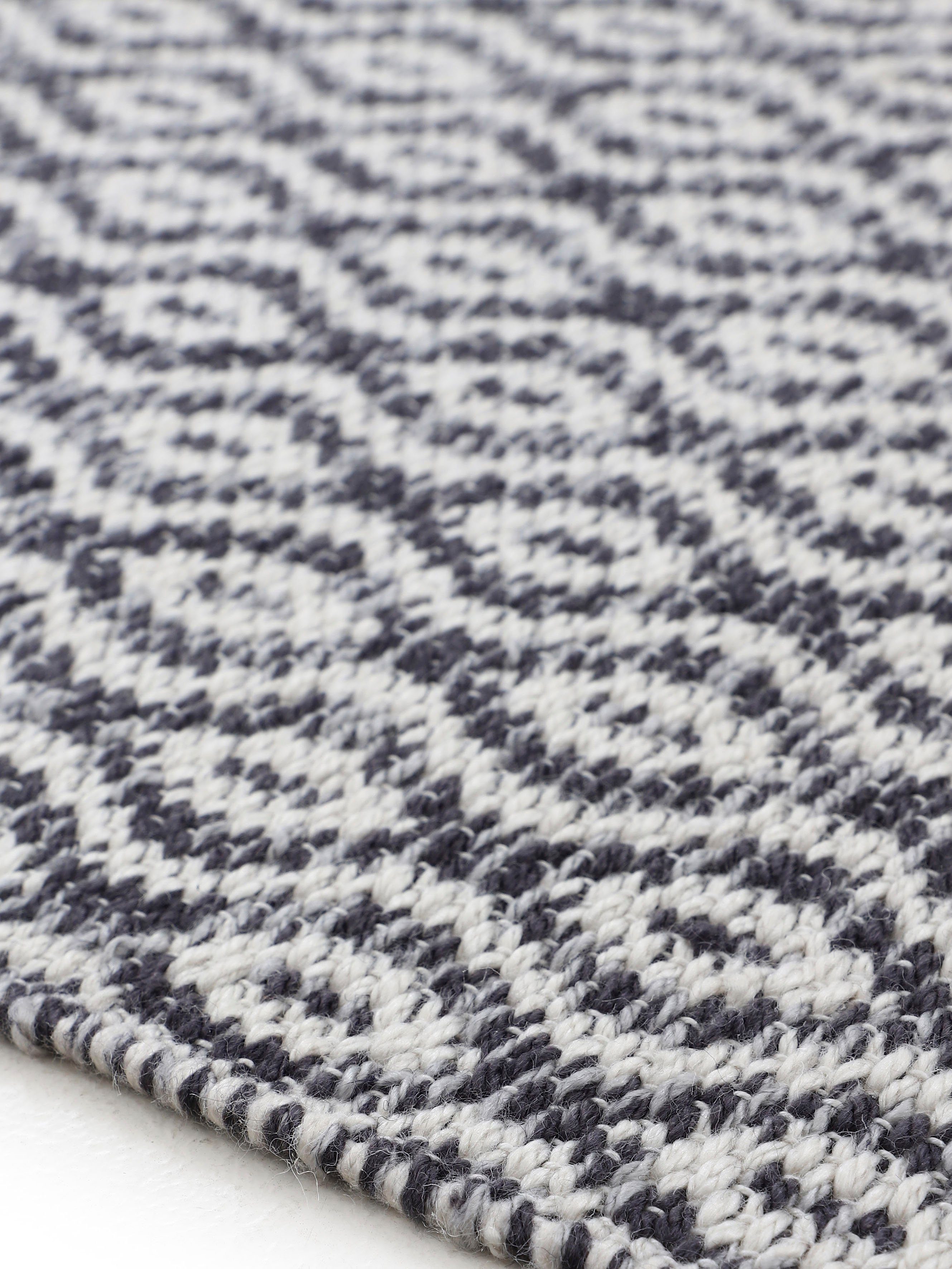 carpetfine Vloerkleed Frida 202 Omkeerbaar tapijt, 100% gerecycled materiaal (PET), vlakweefsel, sisal uitstraling