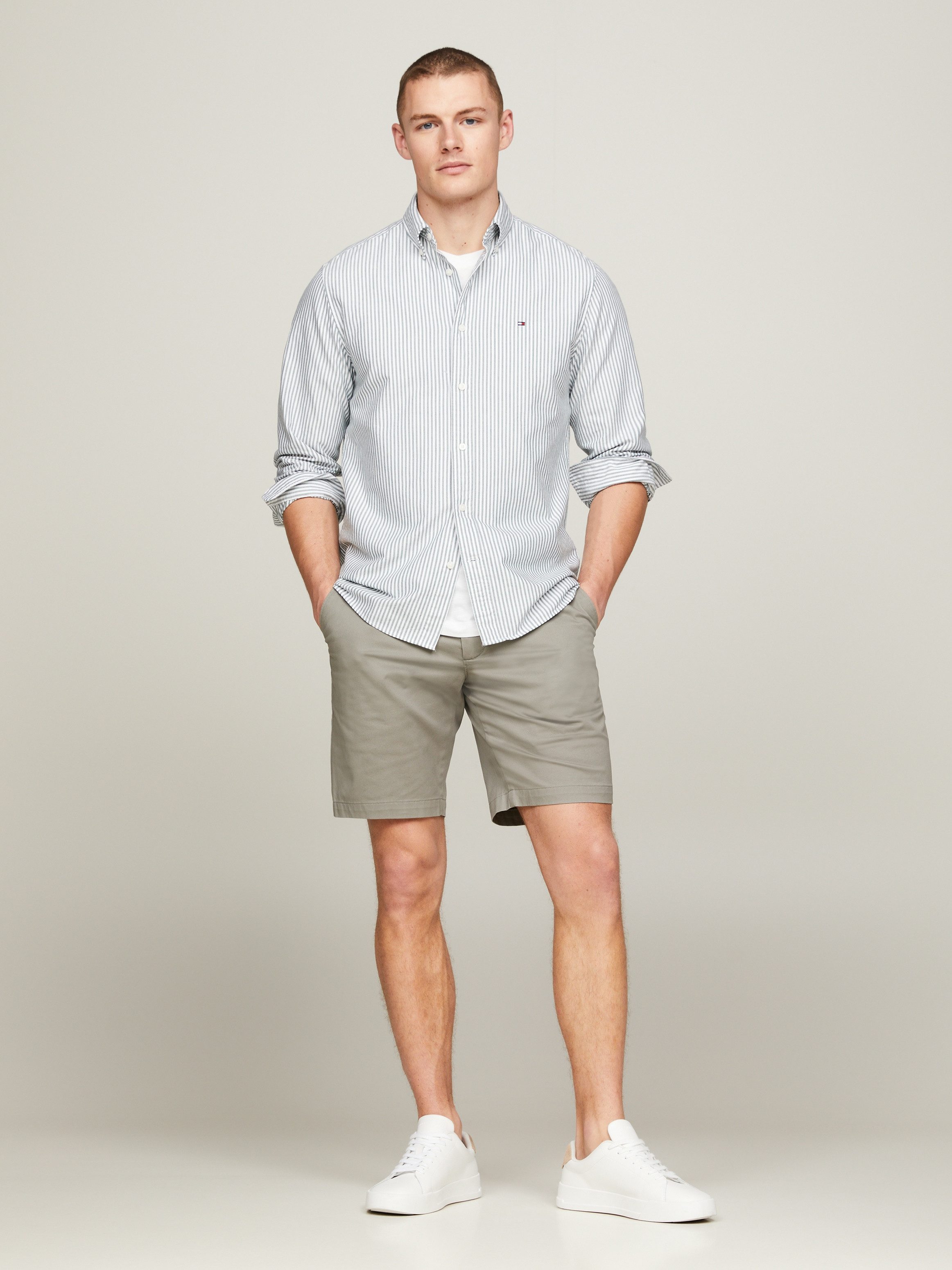 Tommy Hilfiger Overhemd met lange mouwen HERITAGE OXFORD STRIPE RF SHIRT