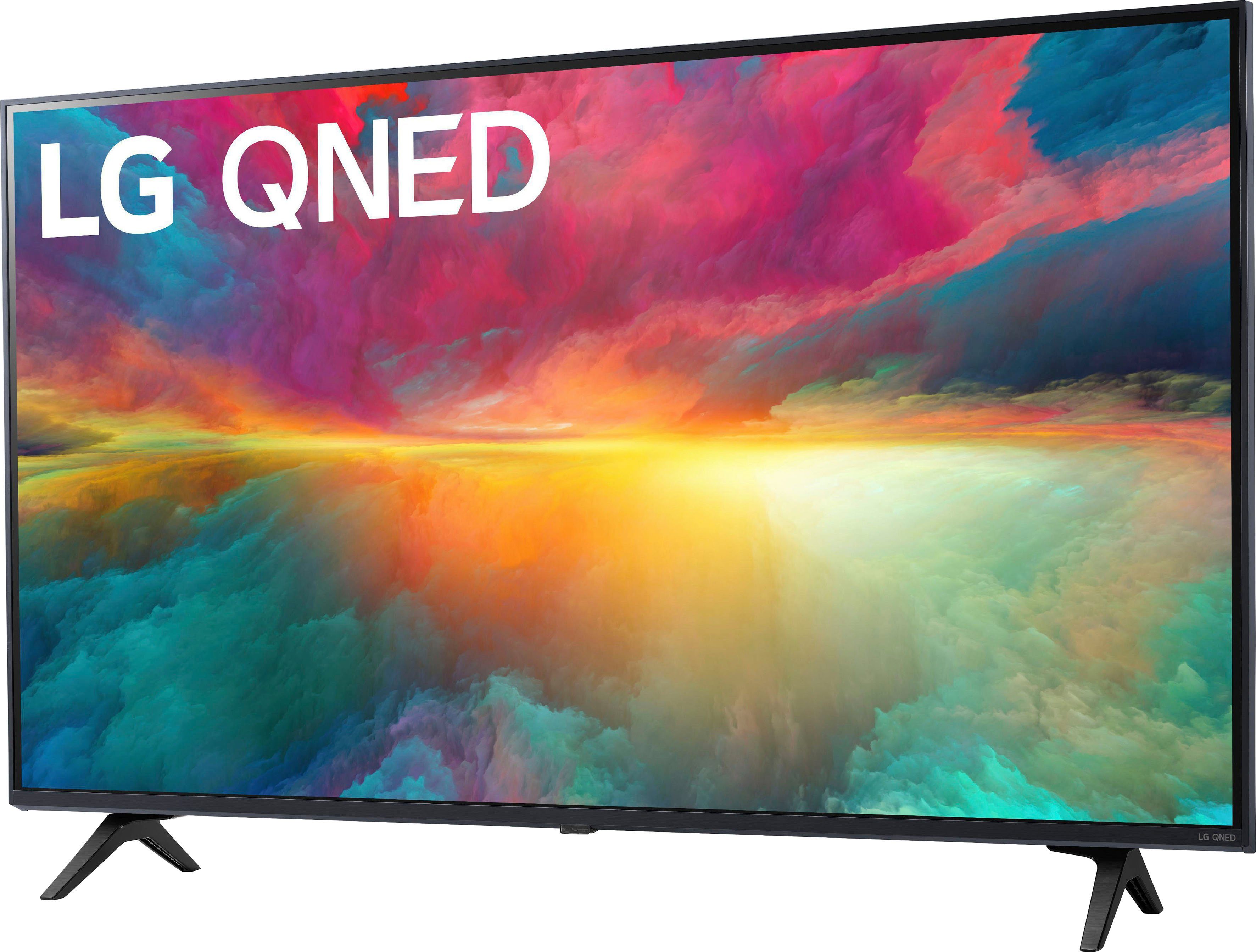 LG QNED-tv 43QNED756RA, 109 cm / 43", 4K Ultra HD, Smart TV, QNED, α5 Gen6 4K AI-Processor, HDR10, HDMI 2.0, Single Triple Tuner