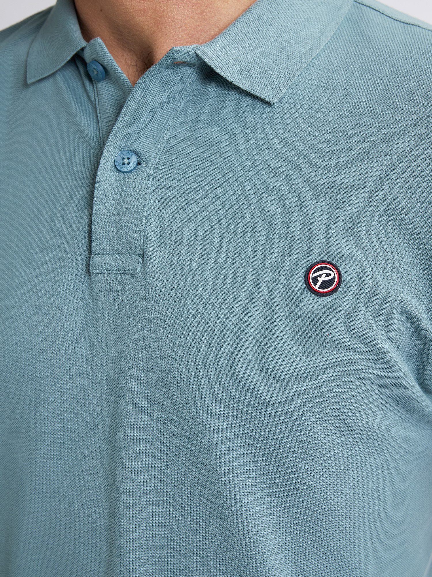 Petrol Industries Poloshirt met geborduurd logo
