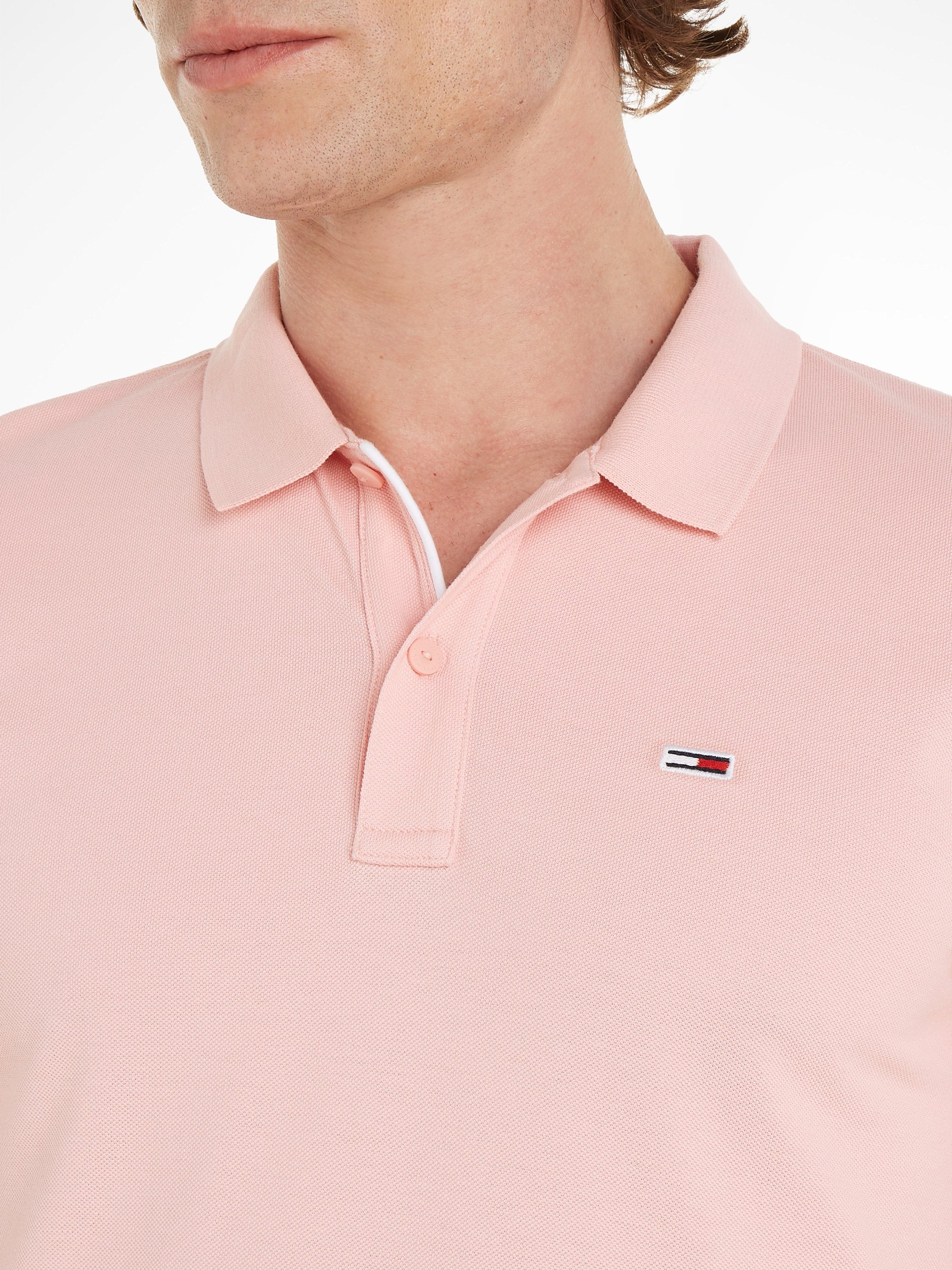 TOMMY JEANS Poloshirt TJM SLIM PLACKET POLO