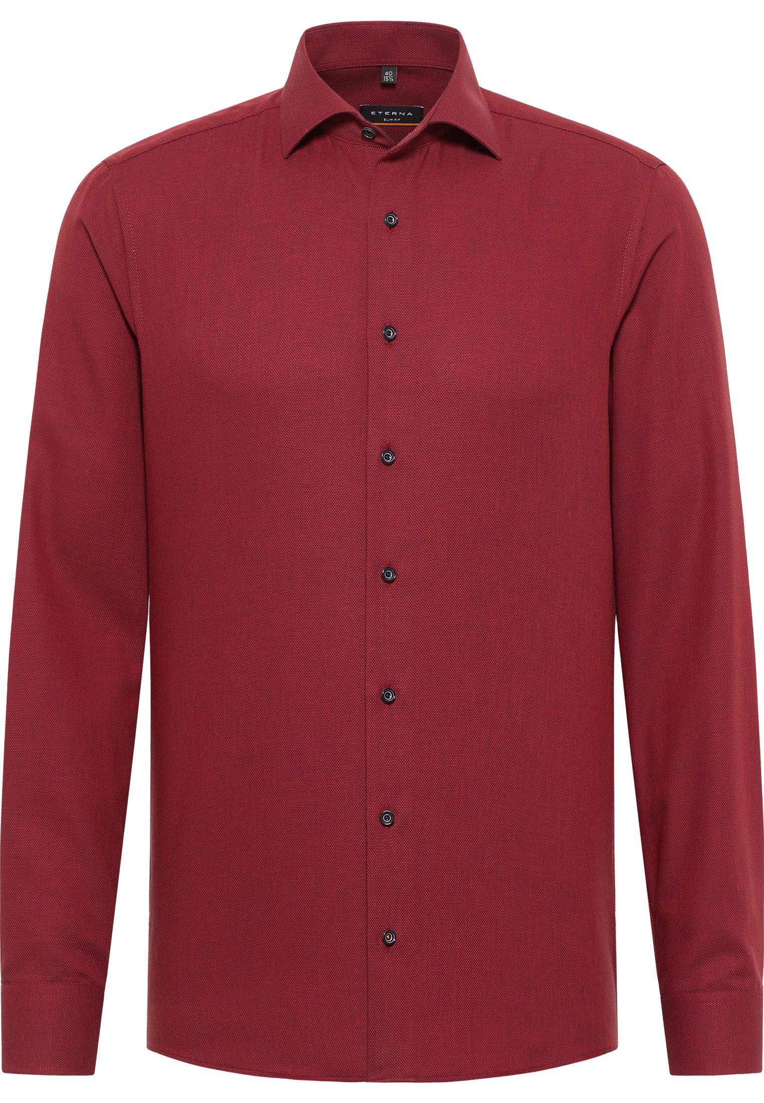 Eterna Overhemd met lange mouwen Slim fit NON IRON (strijkvrij)