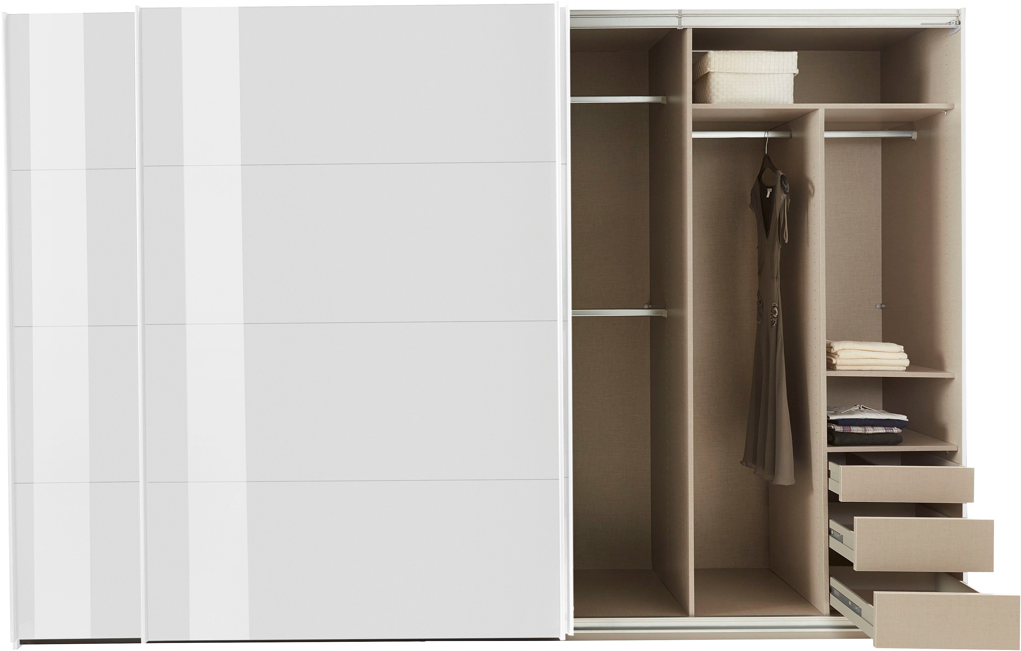 rauch Zweefdeurkast Kledingkast kast garderobe TOPSELLER OTELI incl. binnenindeling